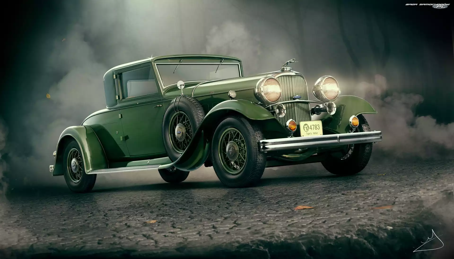 1932, Zabytkowy, Lincoln KB Coupe