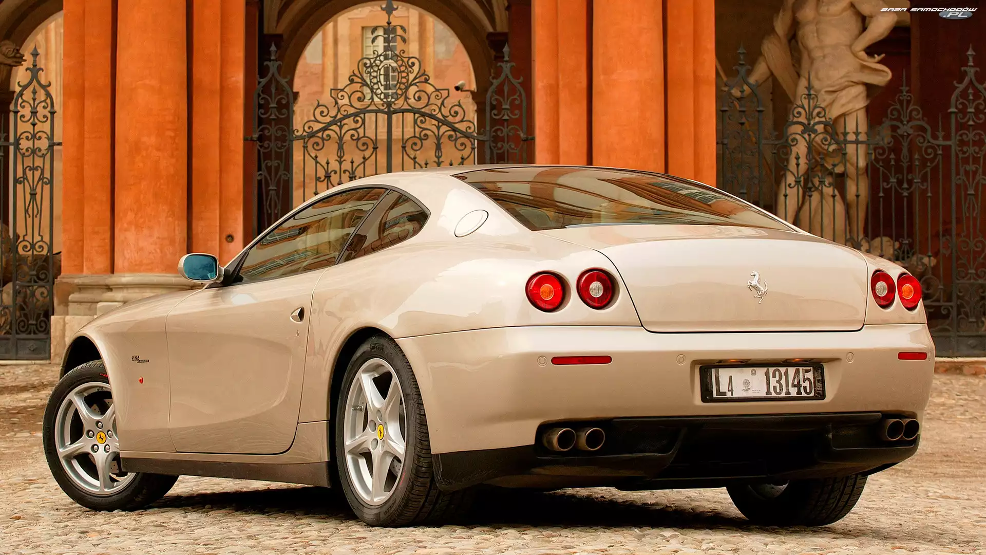 2004, Ferrari 612 Scaglietti, Tył