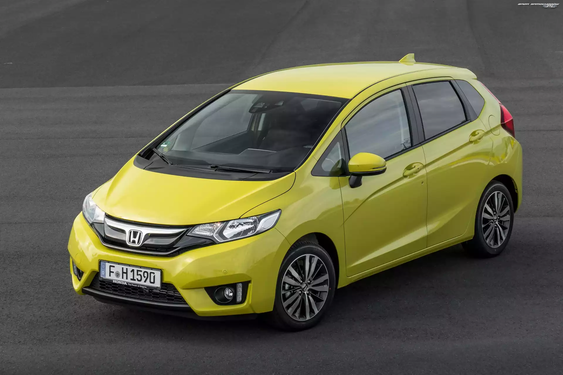 2015, Żółta, Honda Jazz