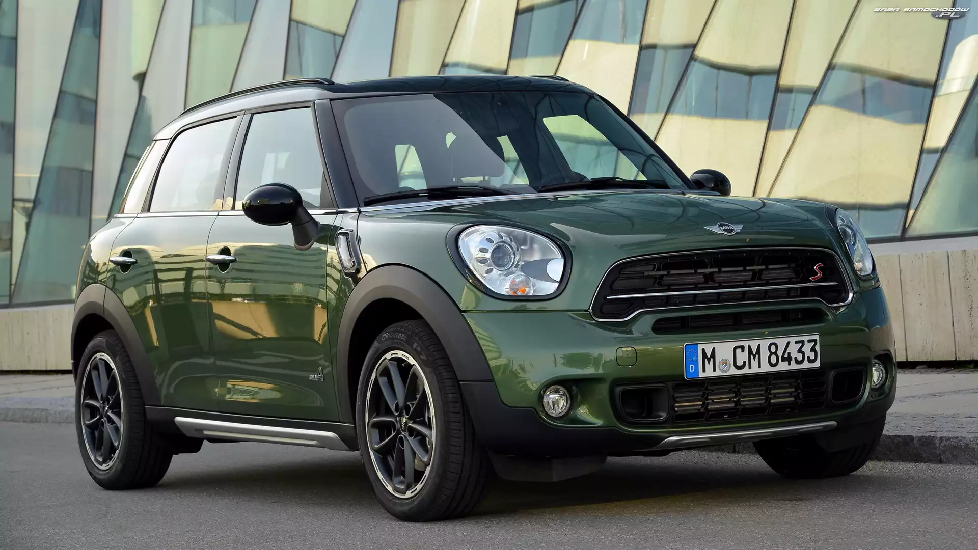 2015, Zielony, Mini Countryman