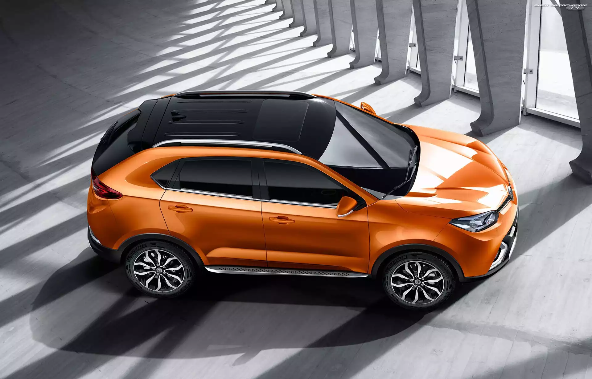 2016, Pomarańczowy, MG GS SUV