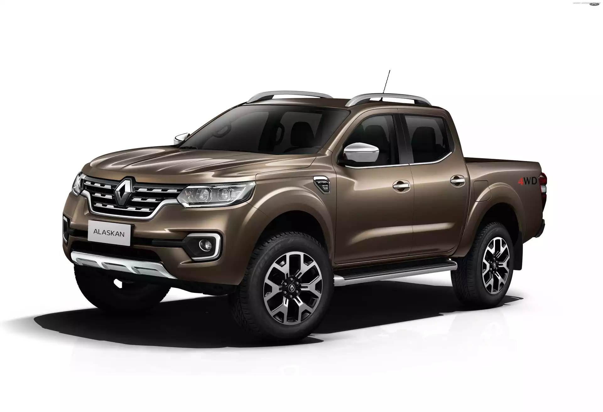 2017, Brązowy, Renault Alaskan