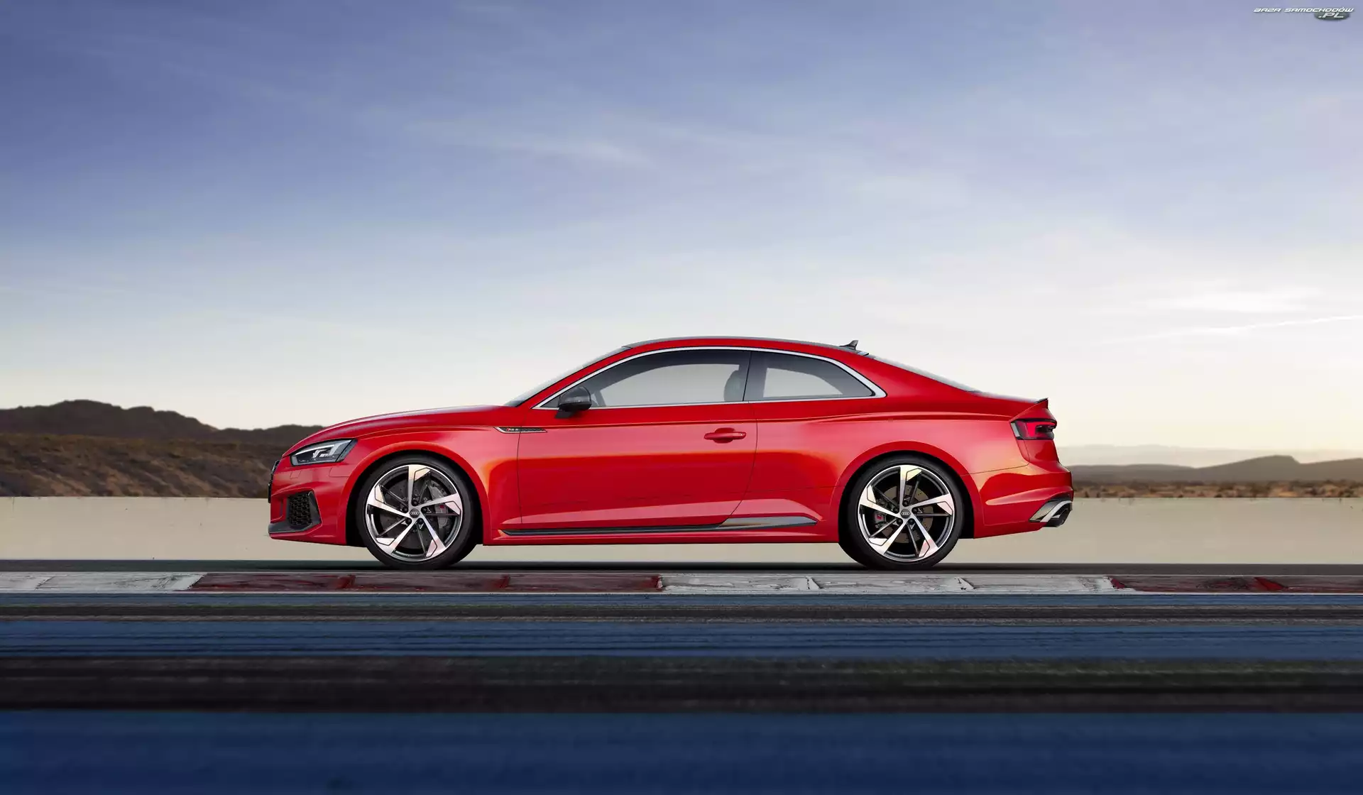 2017, Czerwone, Audi A5 RS5 Coupe