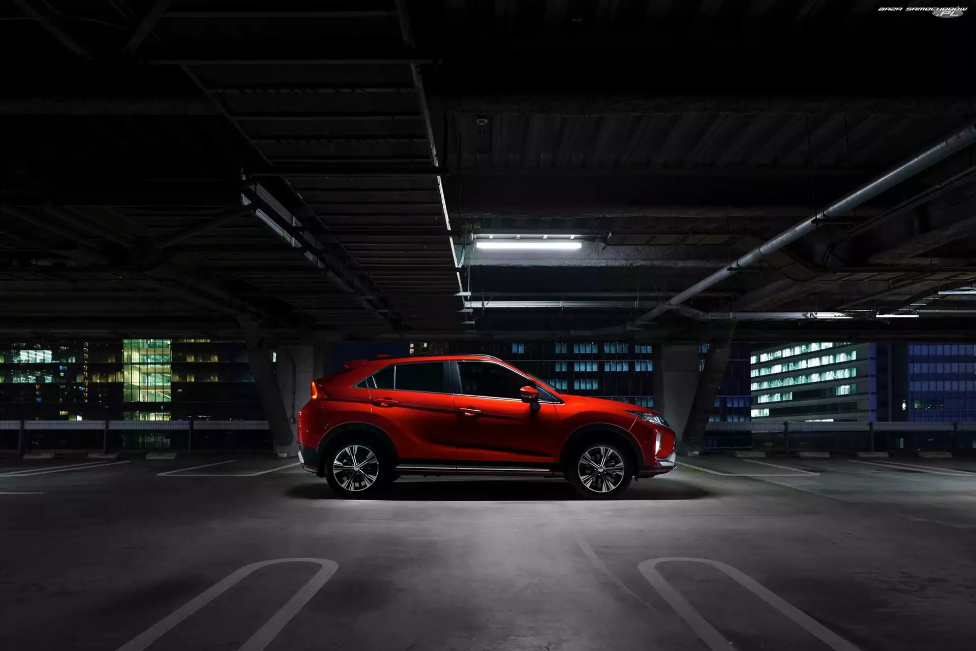2018, Czerwony, Mitsubishi Eclipse Cross
