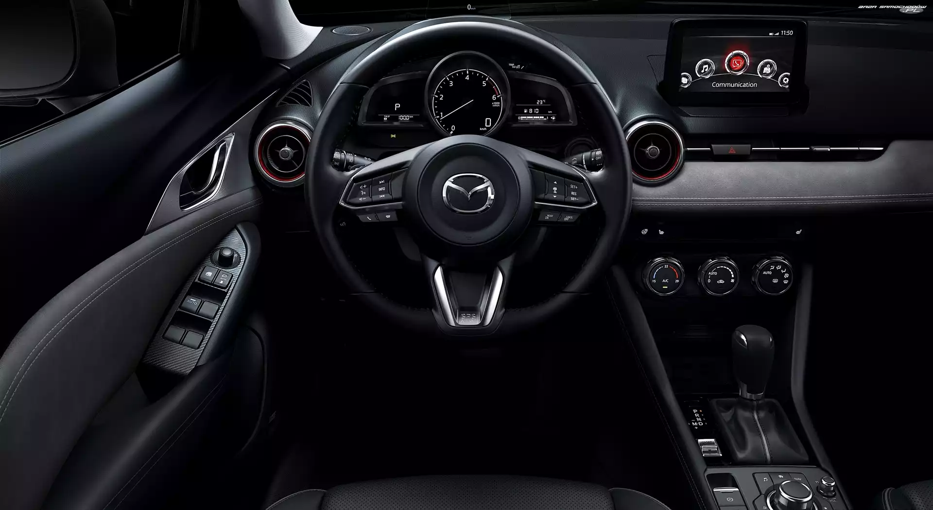 2019, Wnętrze, Mazda CX-3