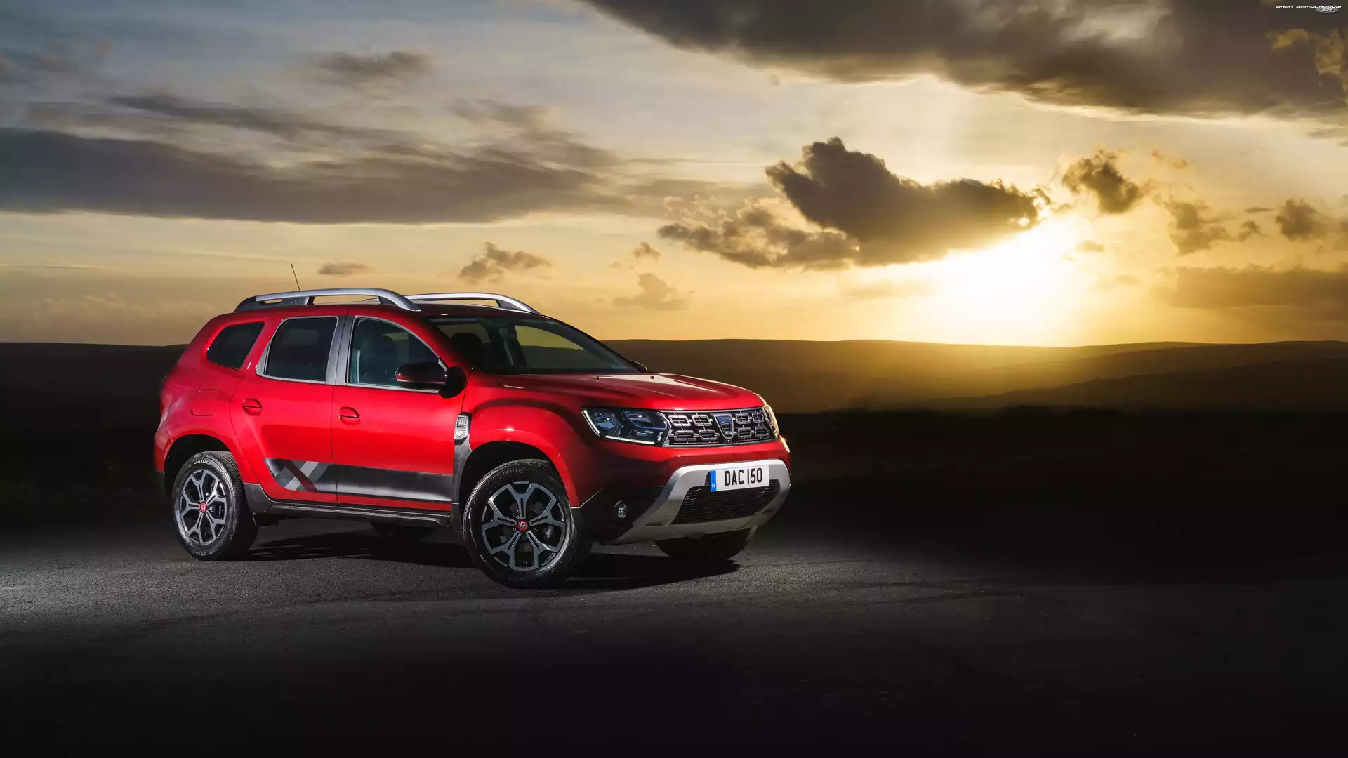 2019, Czerwona, Dacia Duster Techroad