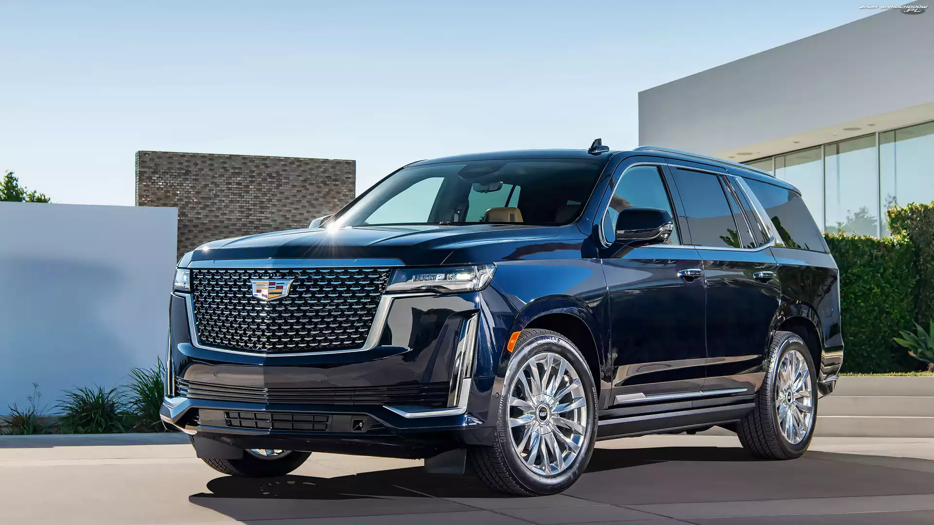 2021, Czarny, Cadillac Escalade