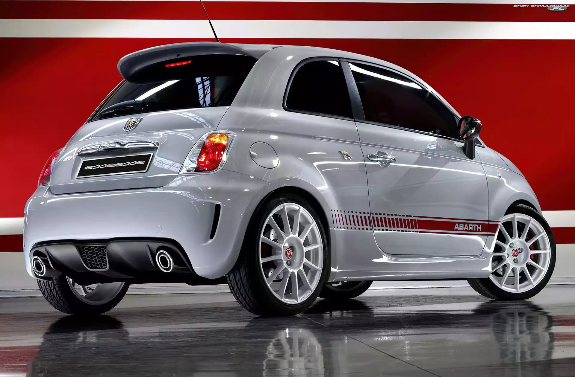 Abarth, Dyfuzor, Tył, 500