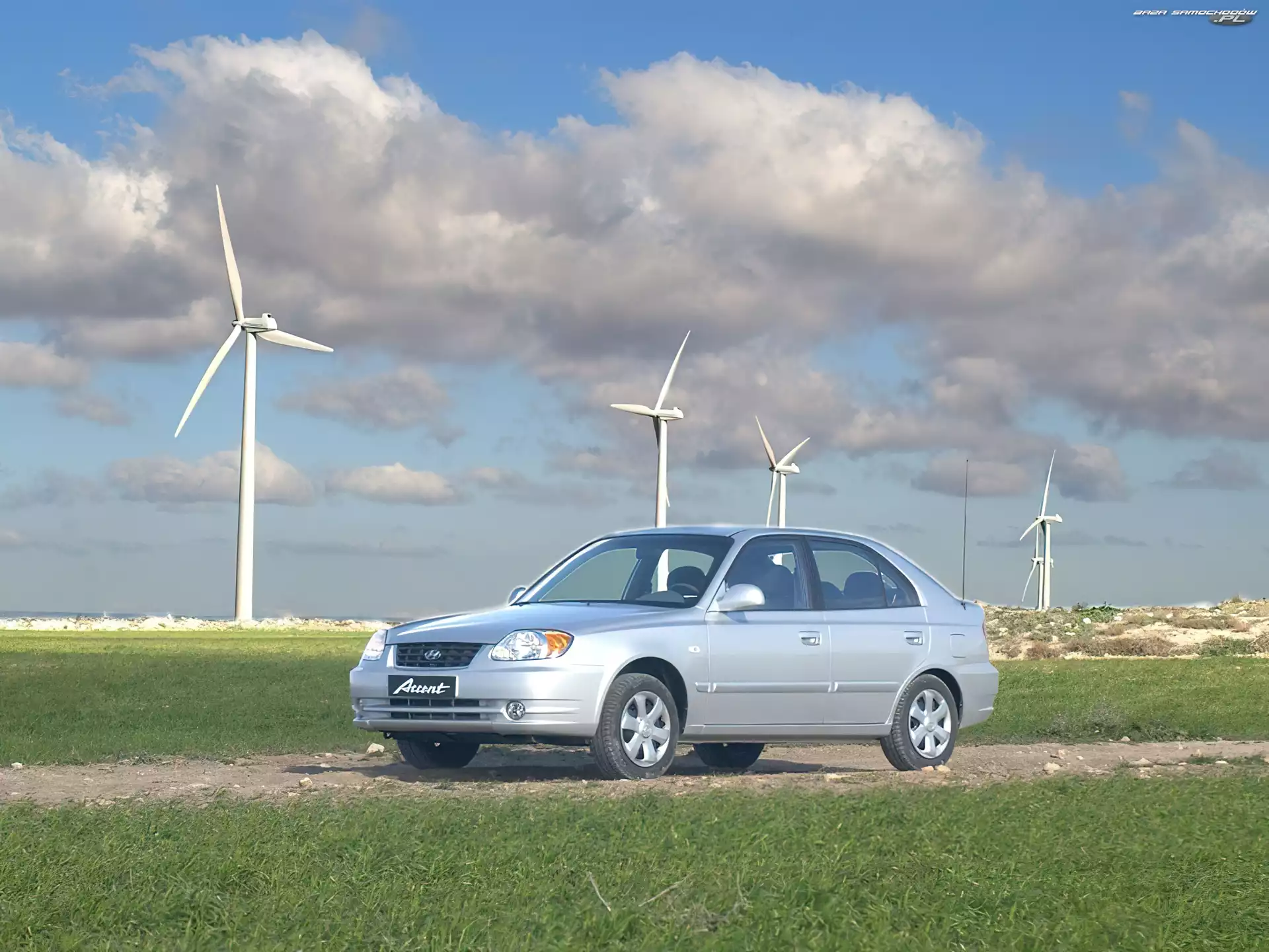Wiatraki, Hyundai Accent