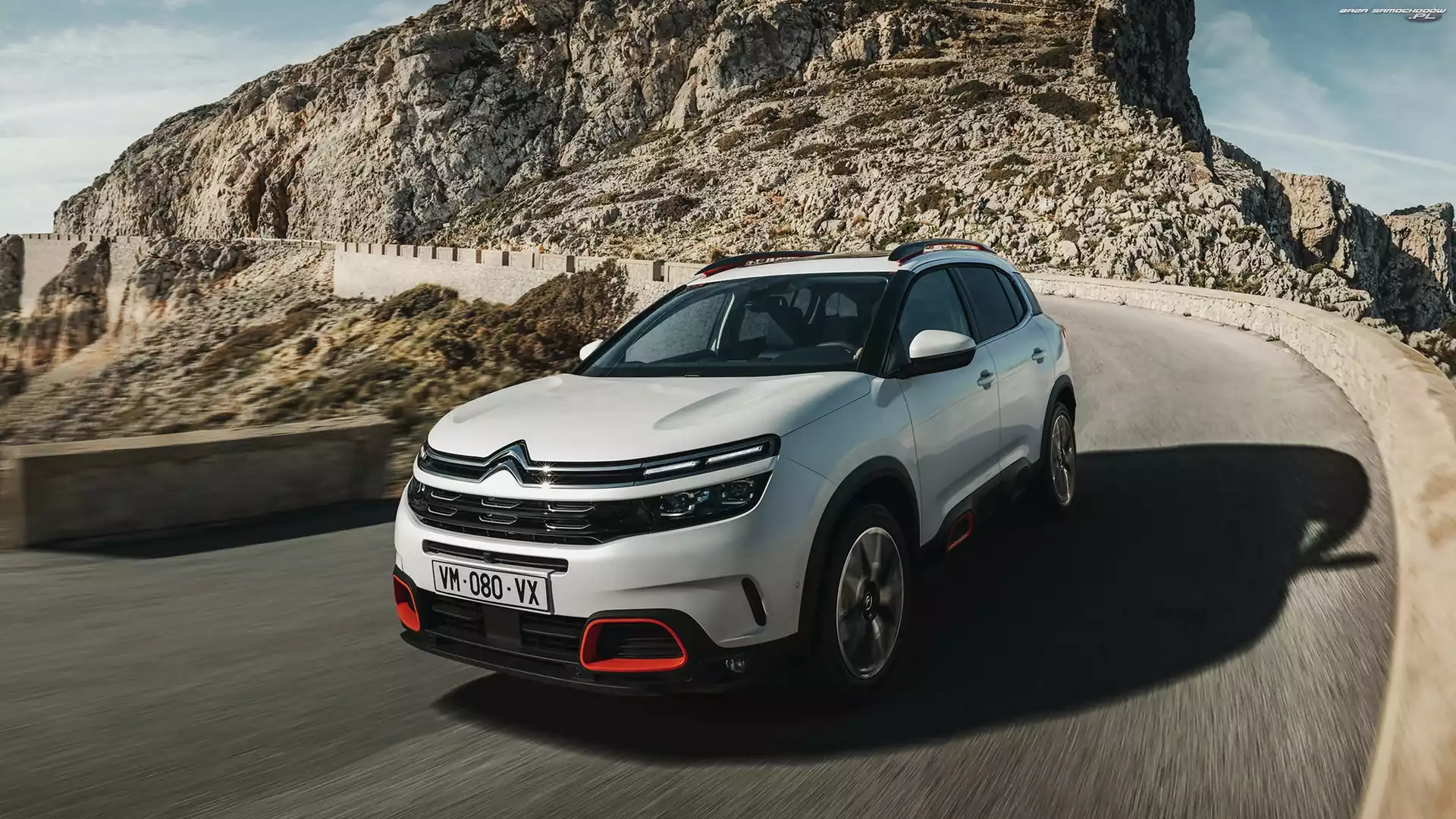 Aircross, Biały, Citroen C5