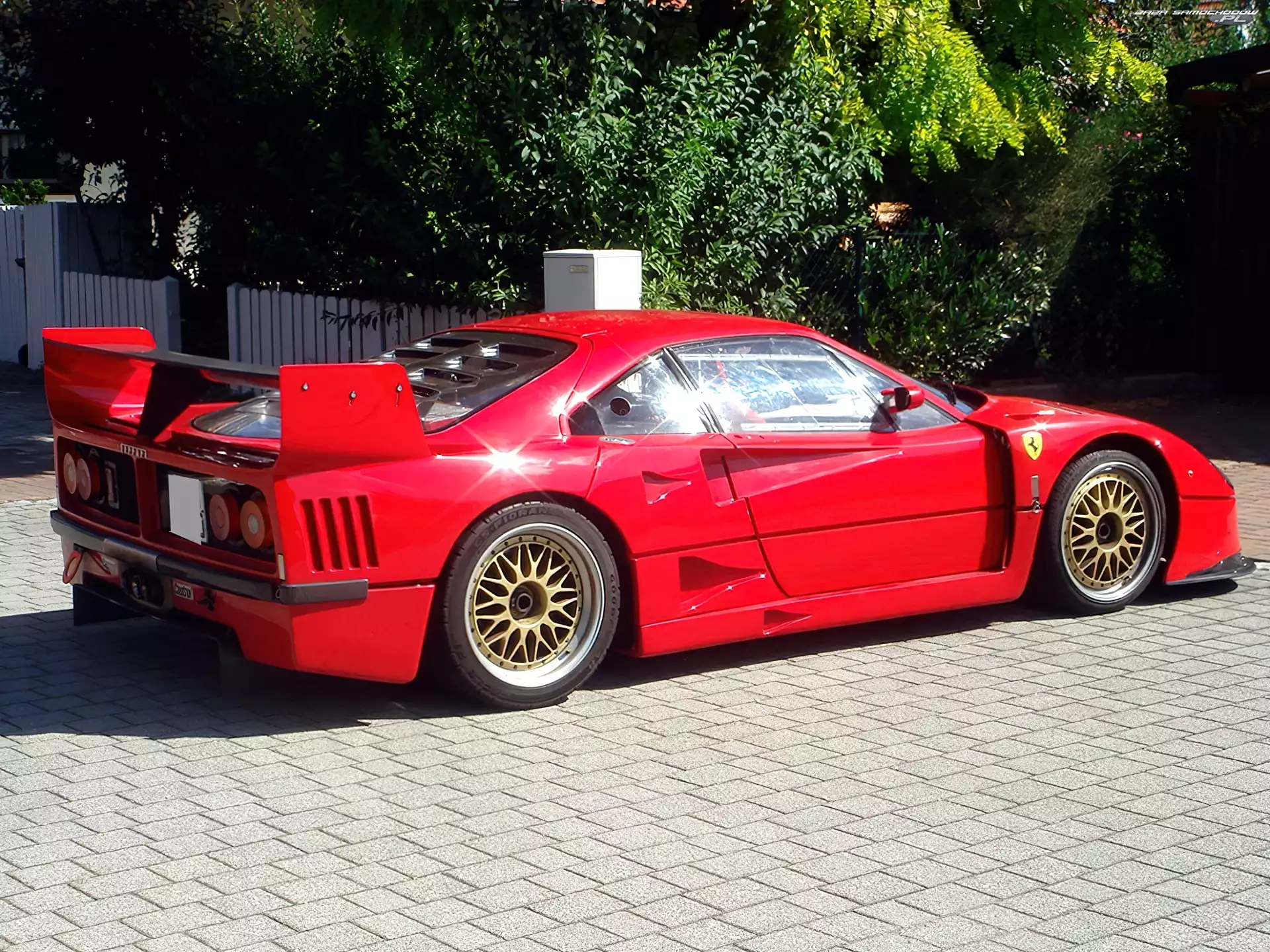 Alufelgi, Ferrari F 40, Złote