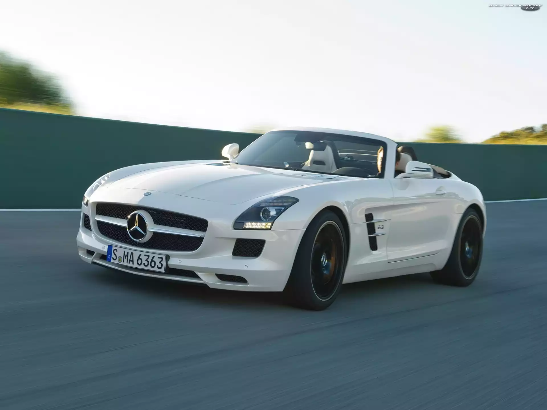 Alufelgi, Mercedes-Benz SLS AMG, Czarne