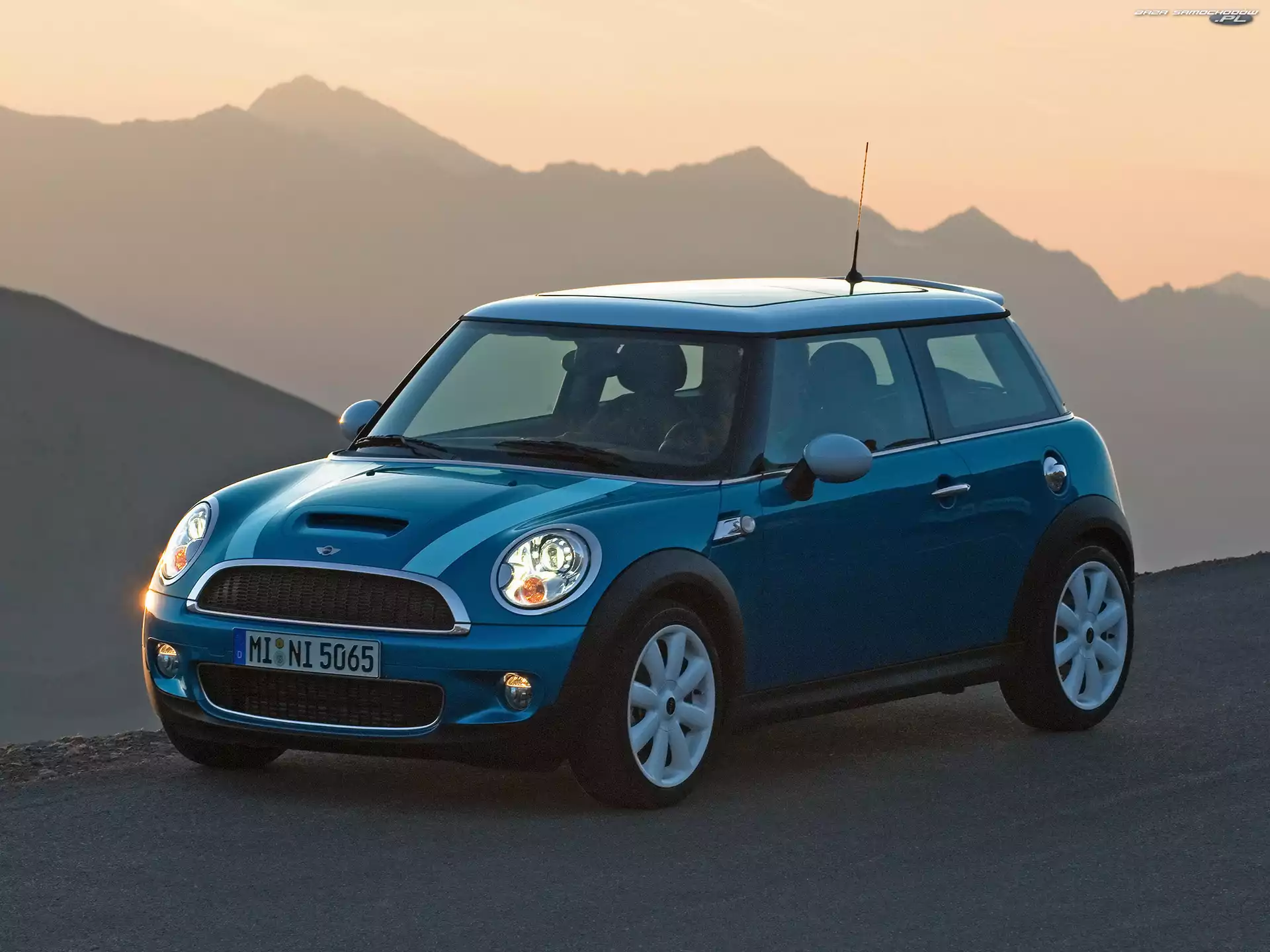 Alufelgi, Mini Cooper, Białe