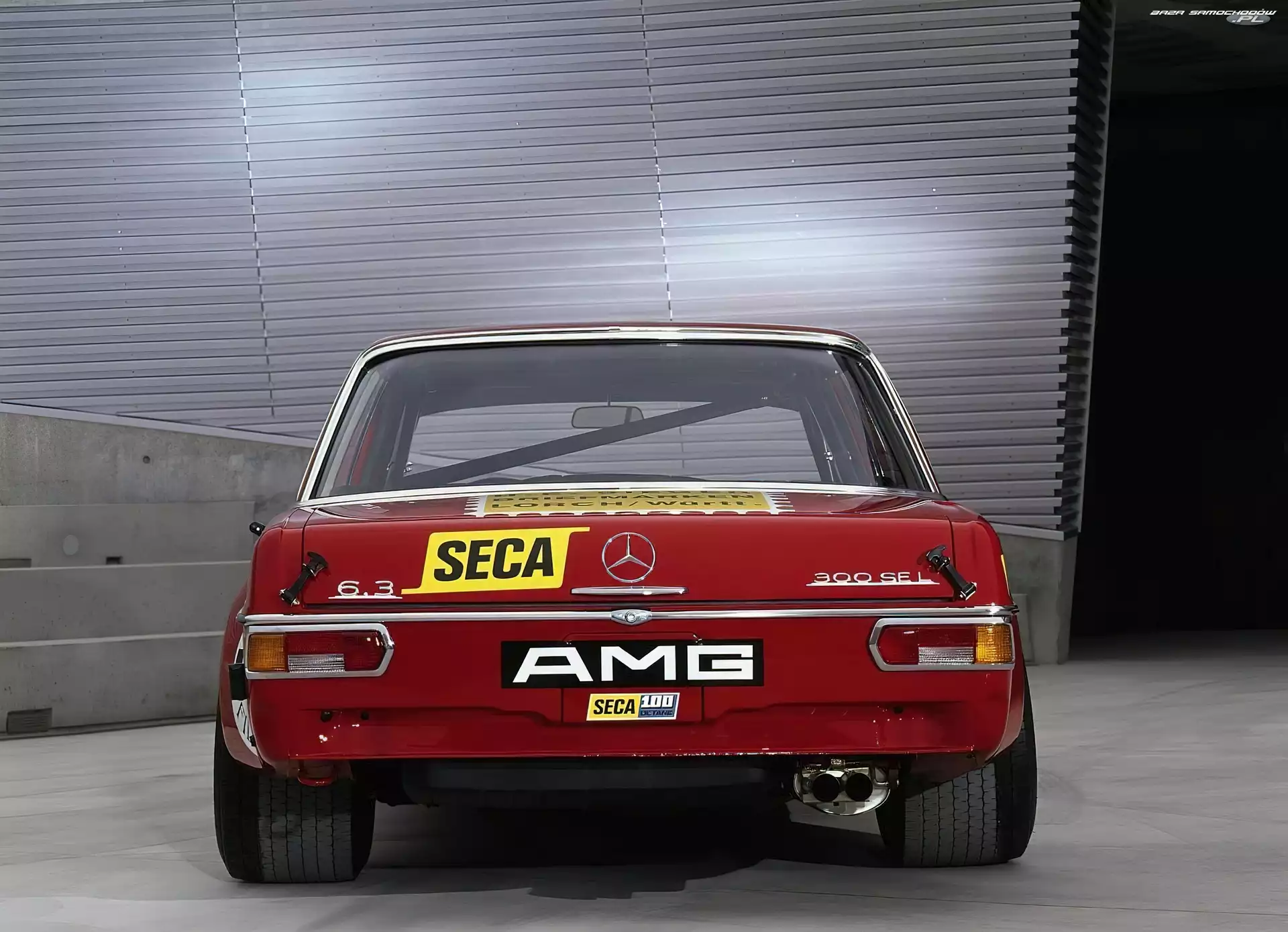 AMG, Tył, Mercedes 300 SEL