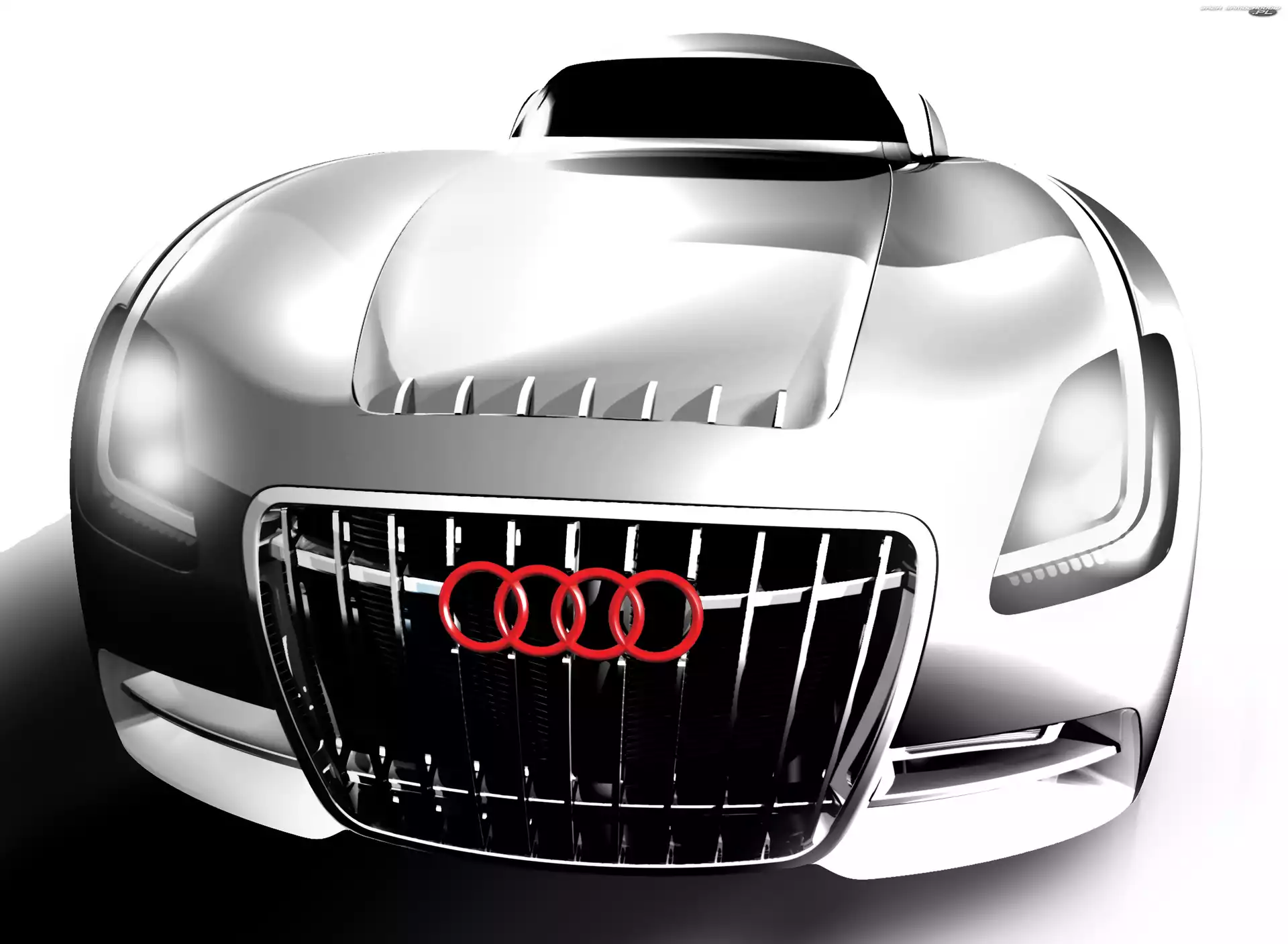 Przód, Audi, Nero