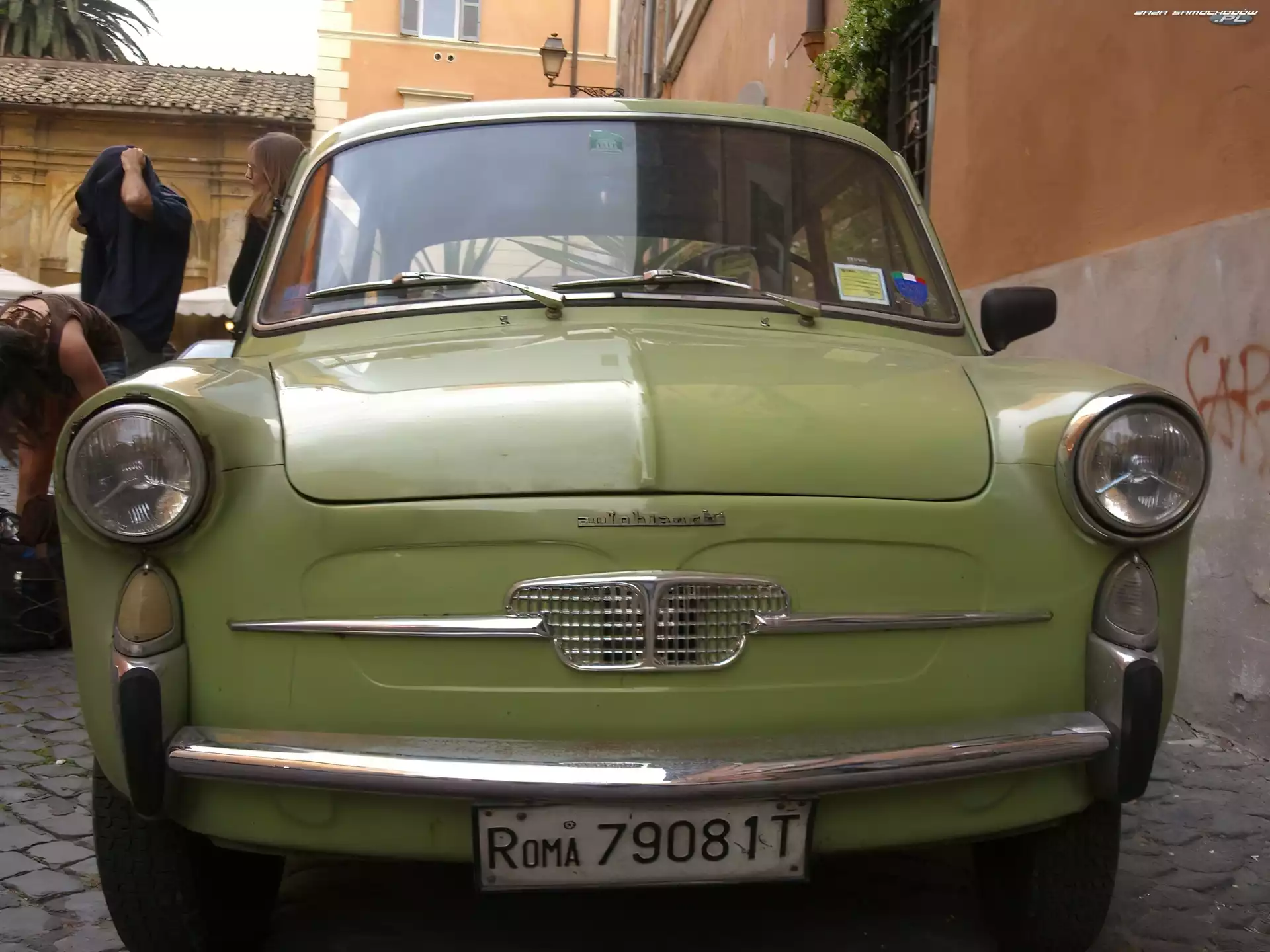 Autobianchi Bianchina, Włochy, Groszkowy, Roma