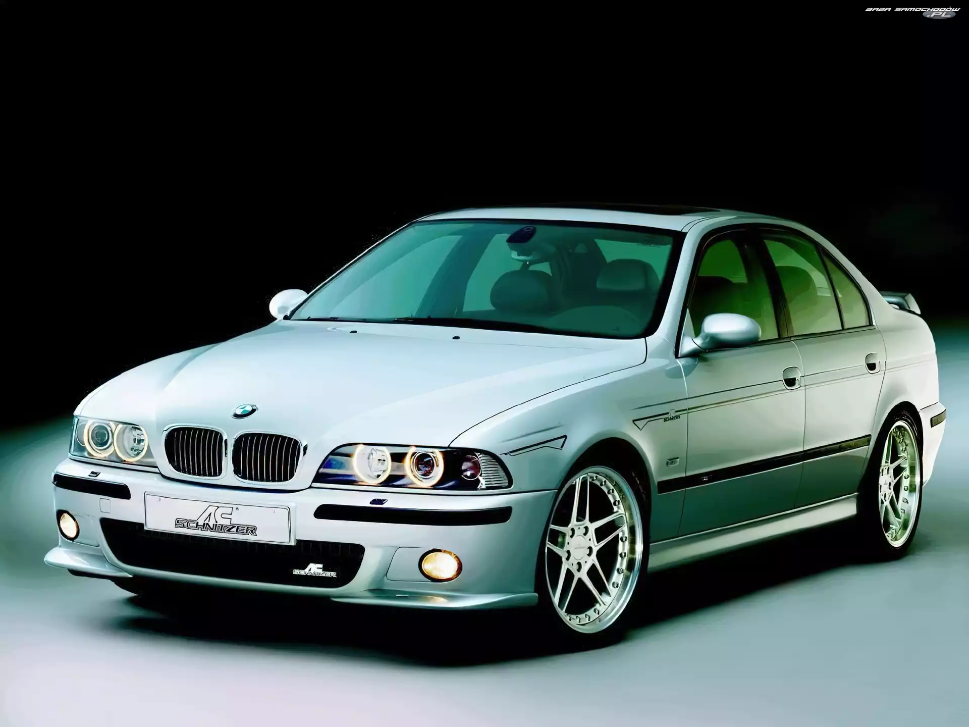 Srebrne, BMW 5, ac-schnitzer, E39