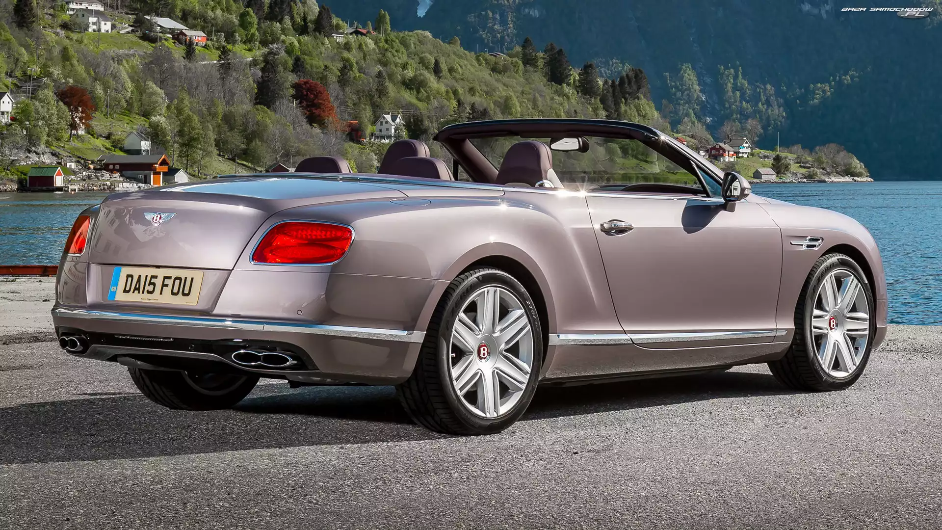 Bok, Bentley Continental GT, Tył