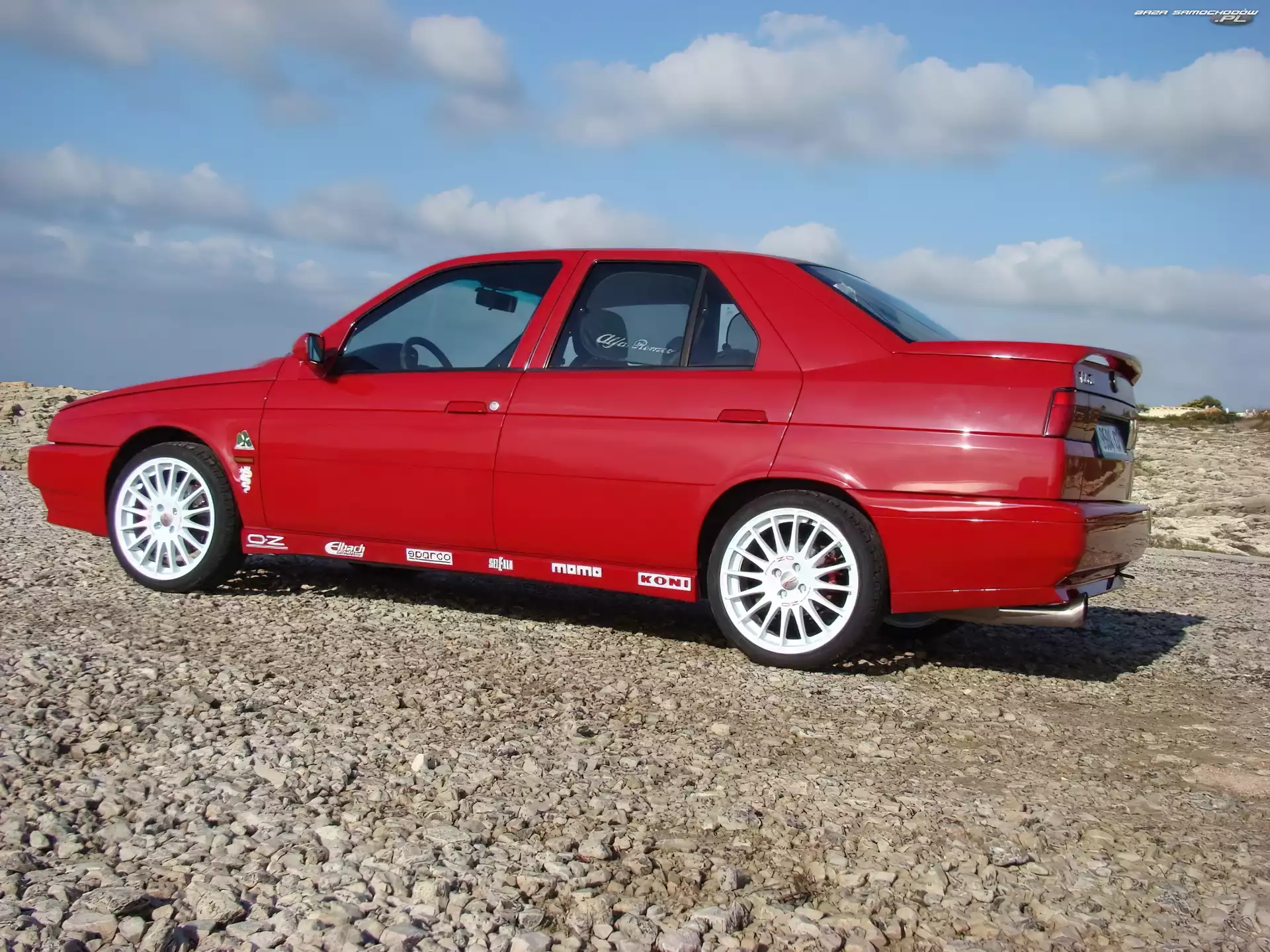 Lewy, Bok, Sedan, Alfa Romeo 155