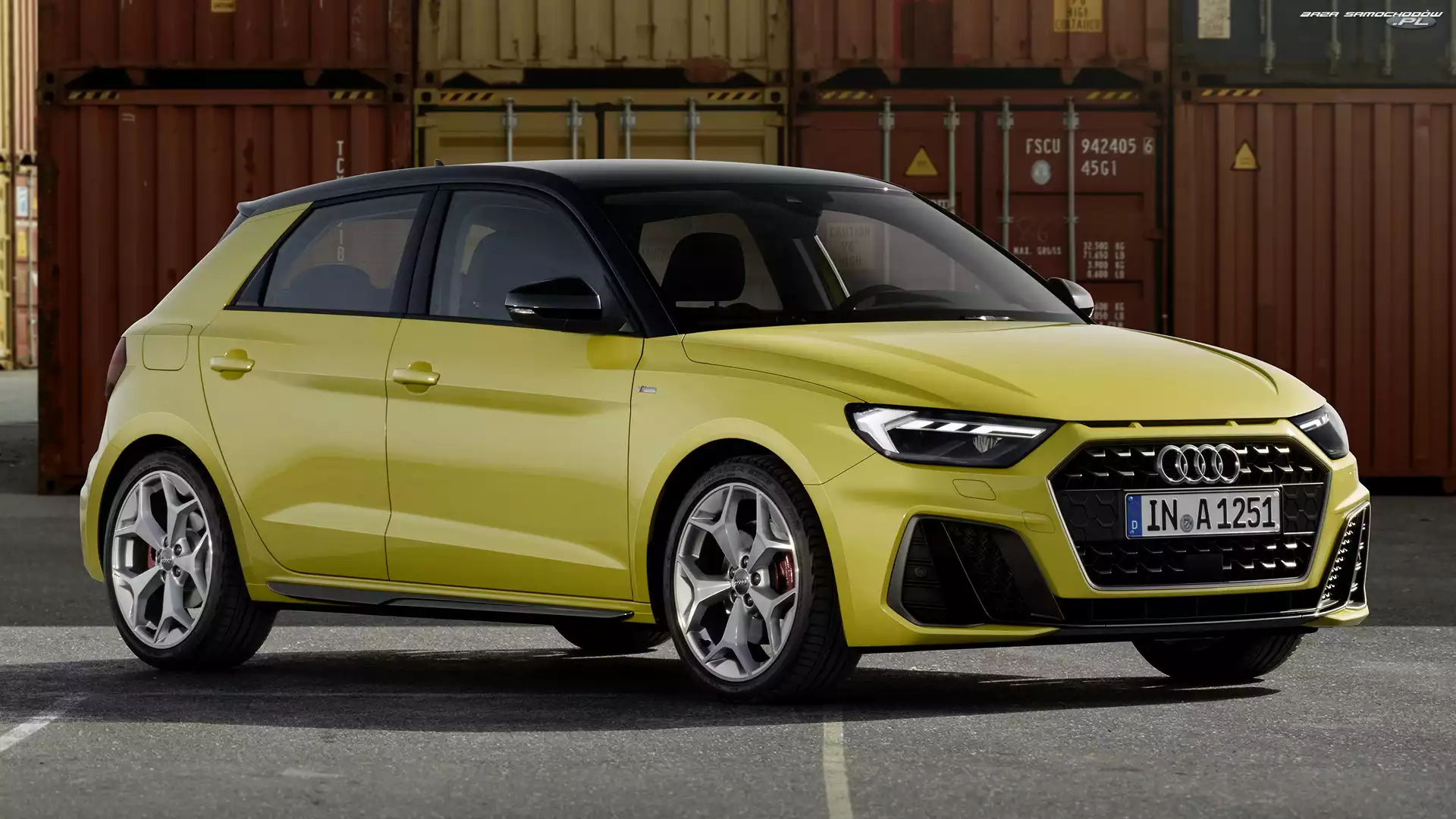 Bok, Audi A1 Sportback S, Przód