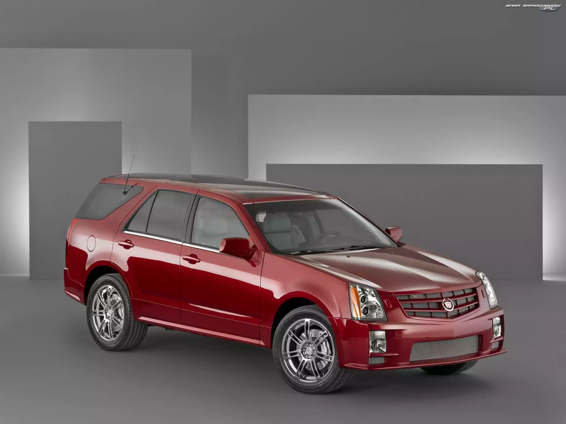 Cadillac SRX, Hamulcowe, Czerwony, Tarcze