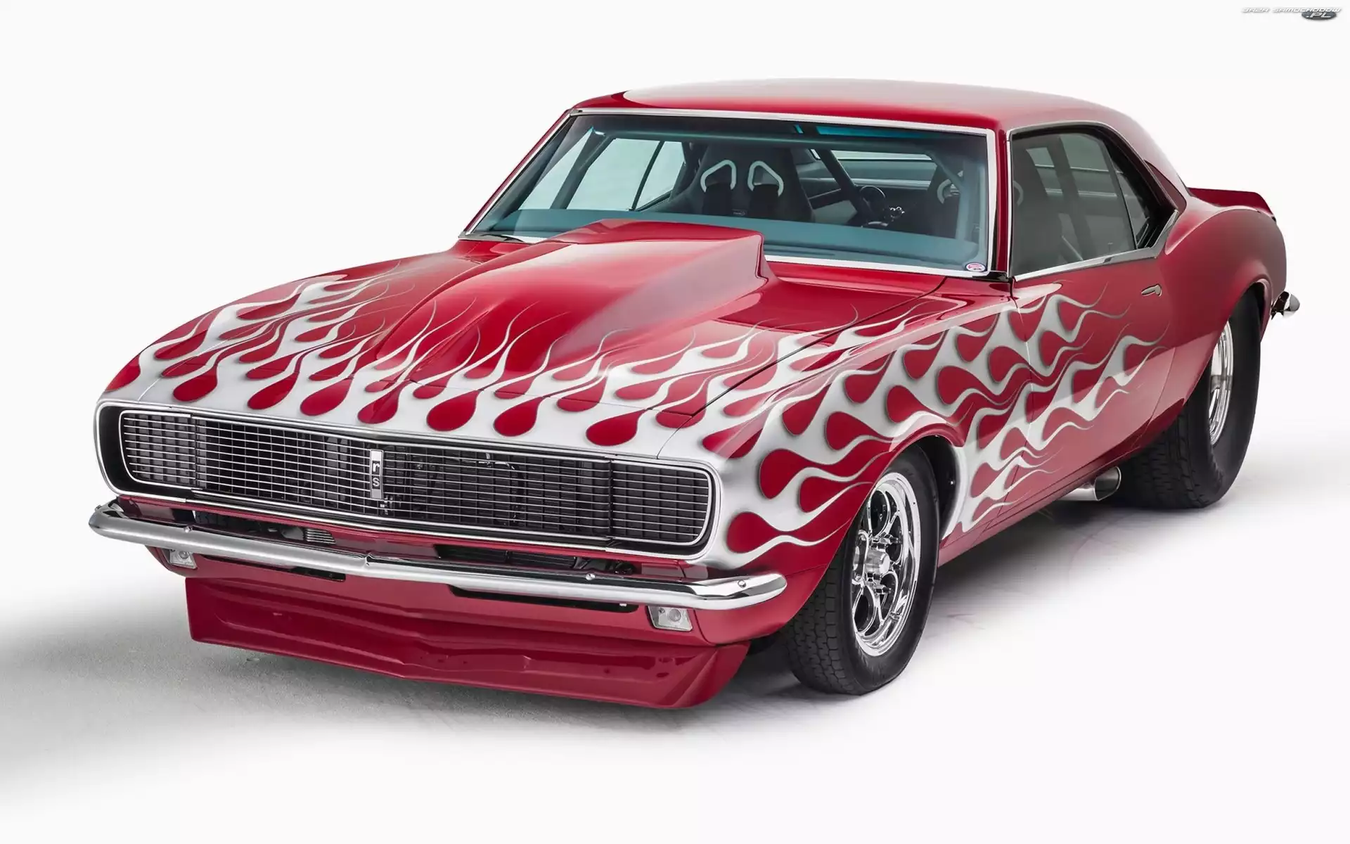 Camaro, Chevy, Street, Pro, 1968