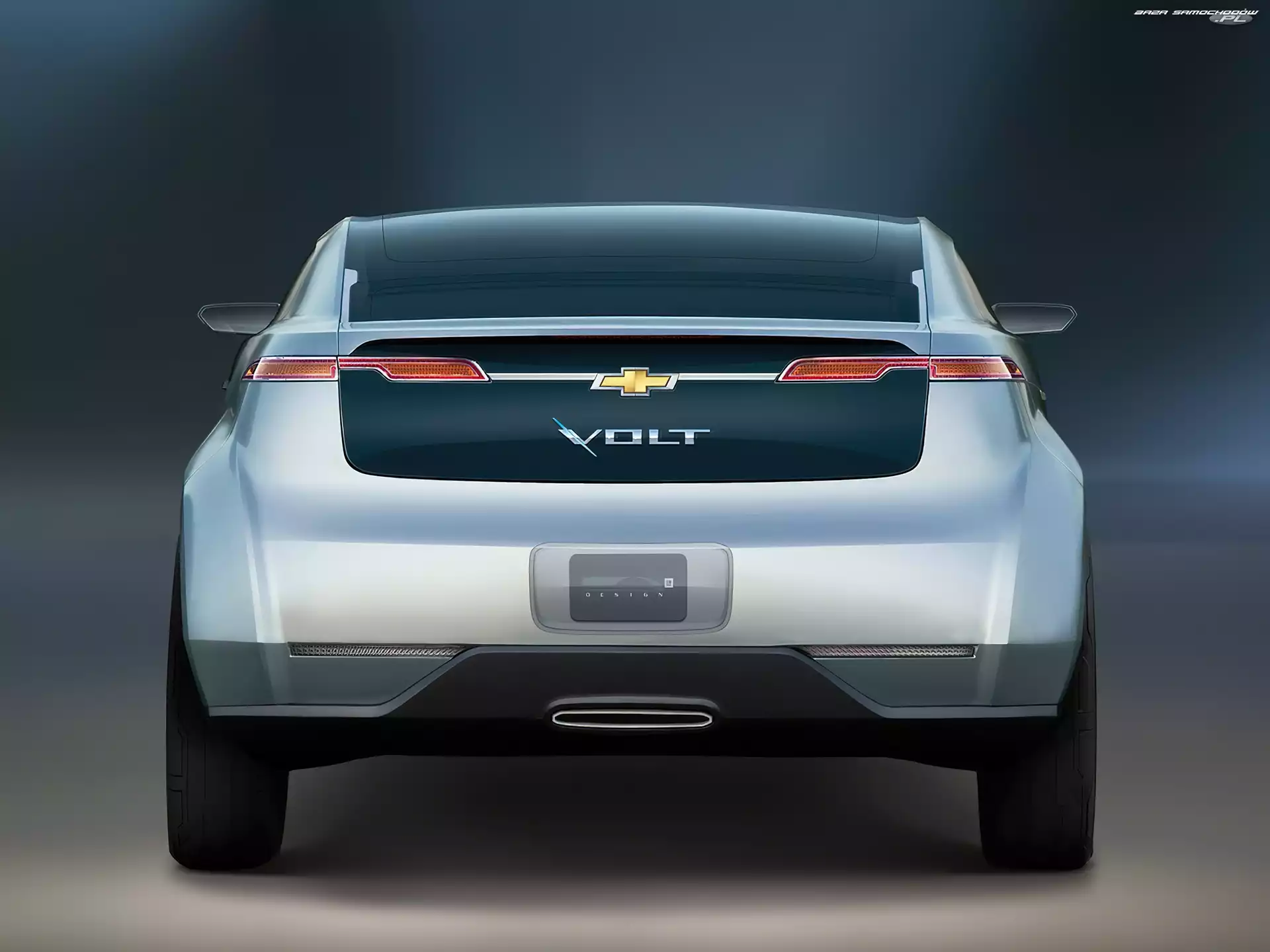 Chevrolet Volt, Wydechowy, Tył, Układ