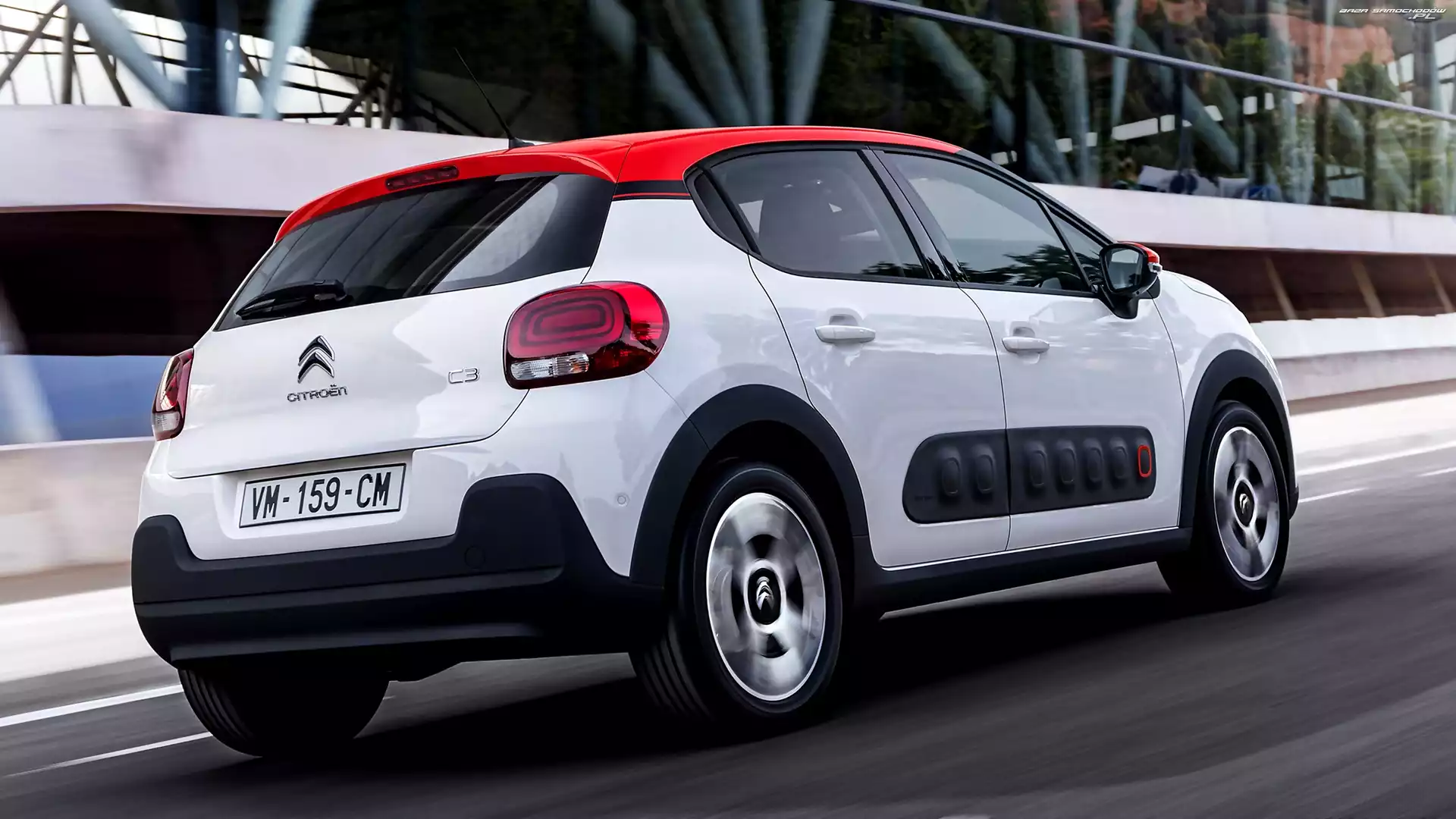 Citroen C3, Droga, Biały, 2016