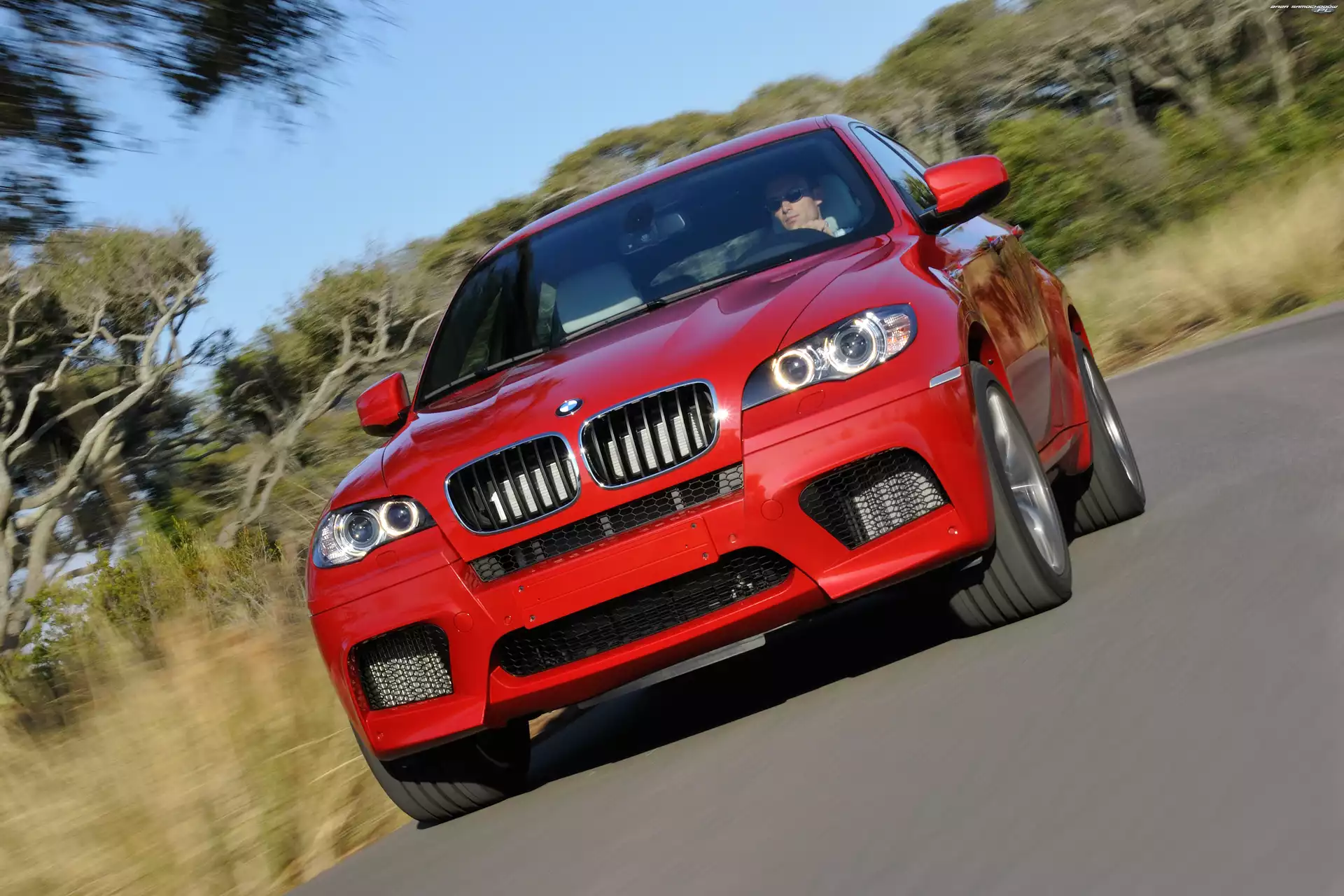 X6, Czerwone, BMW