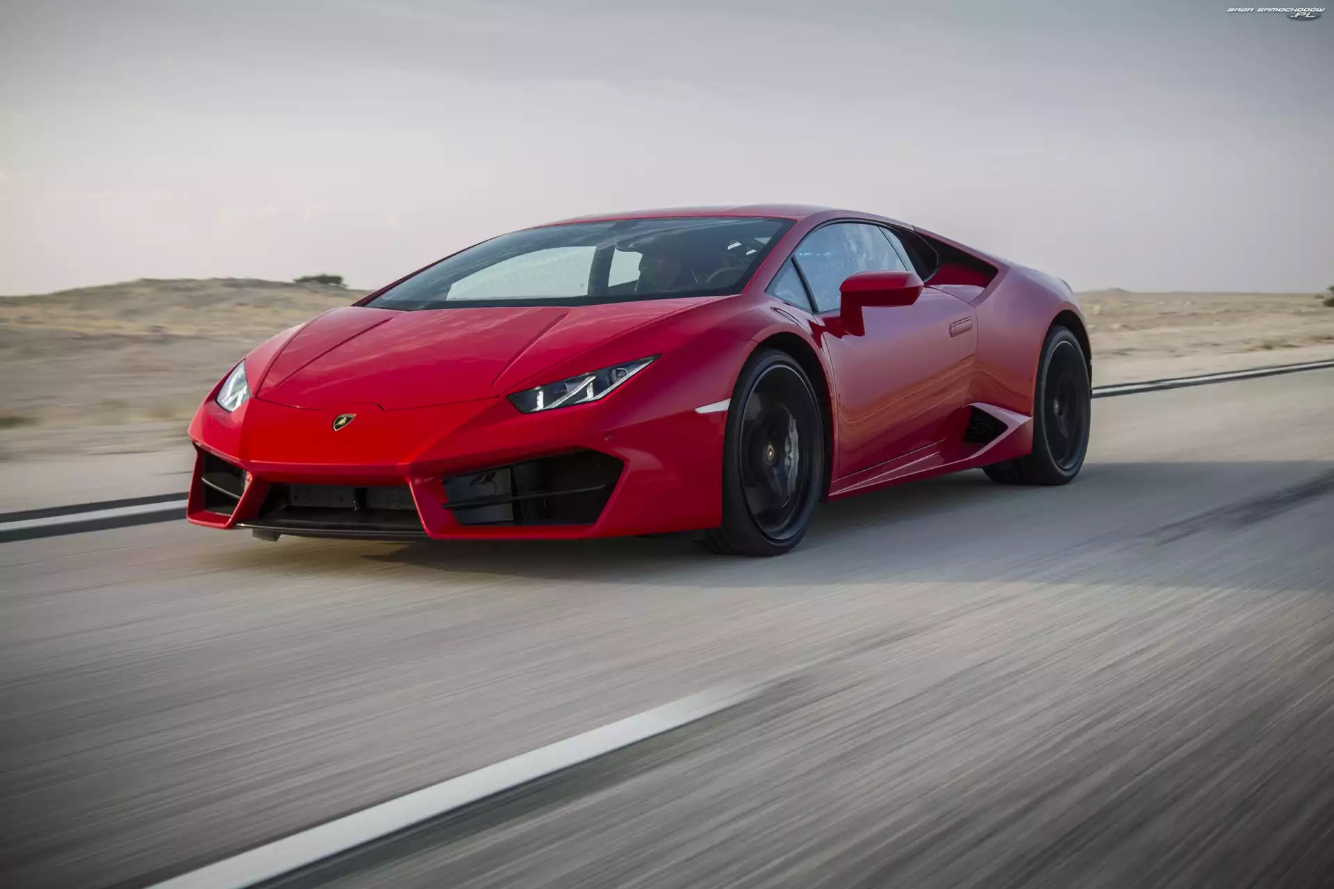 2015, Czerwony, Lamborghini Huracan LP 580-2