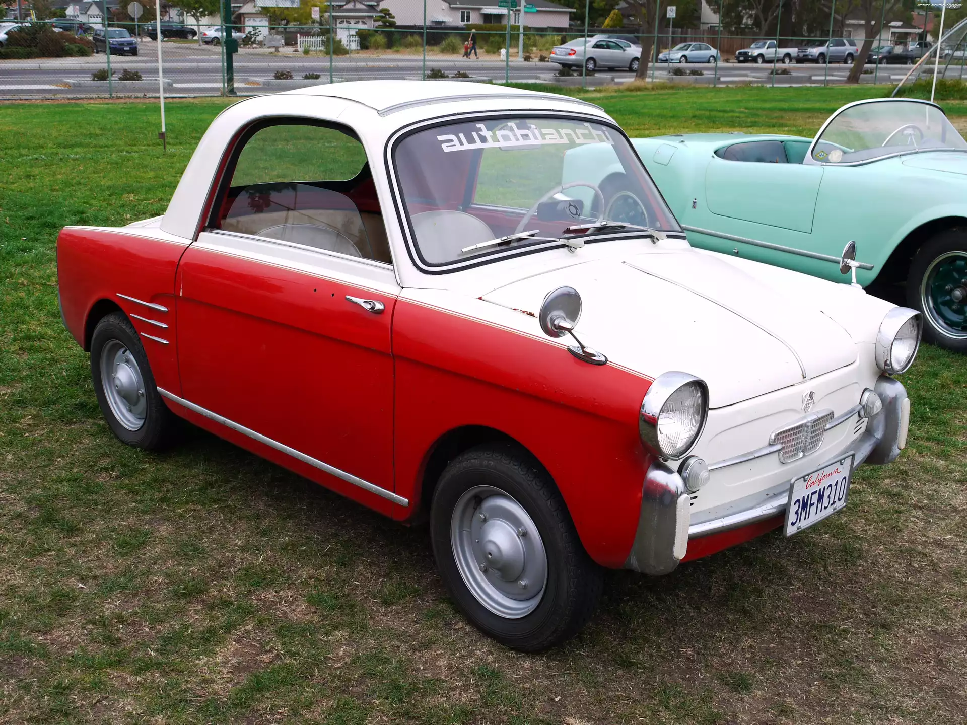 Czerwony, Komis, Biały, Autobianchi Bianchina