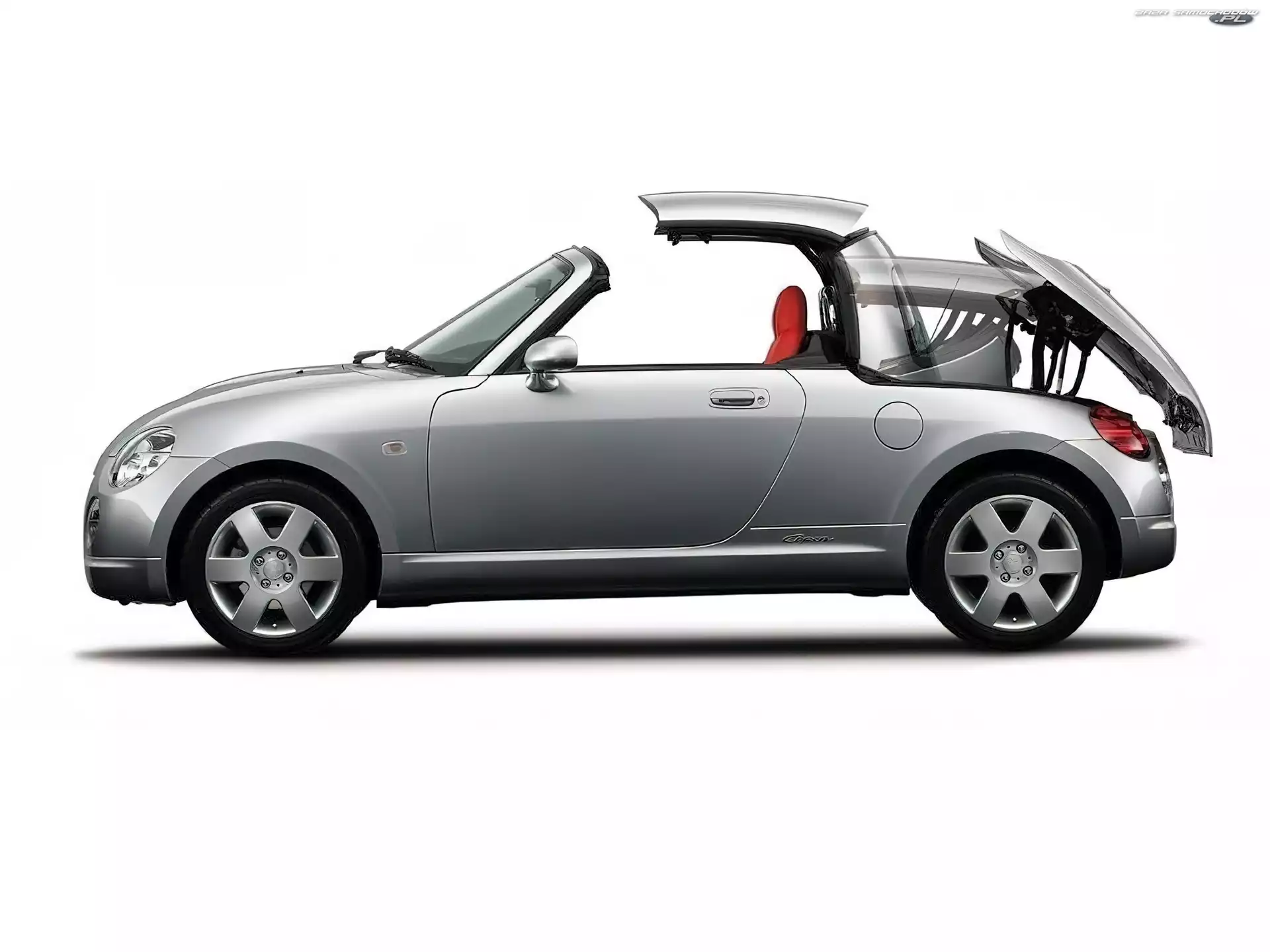 Dach, Daihatsu Copen, Składany