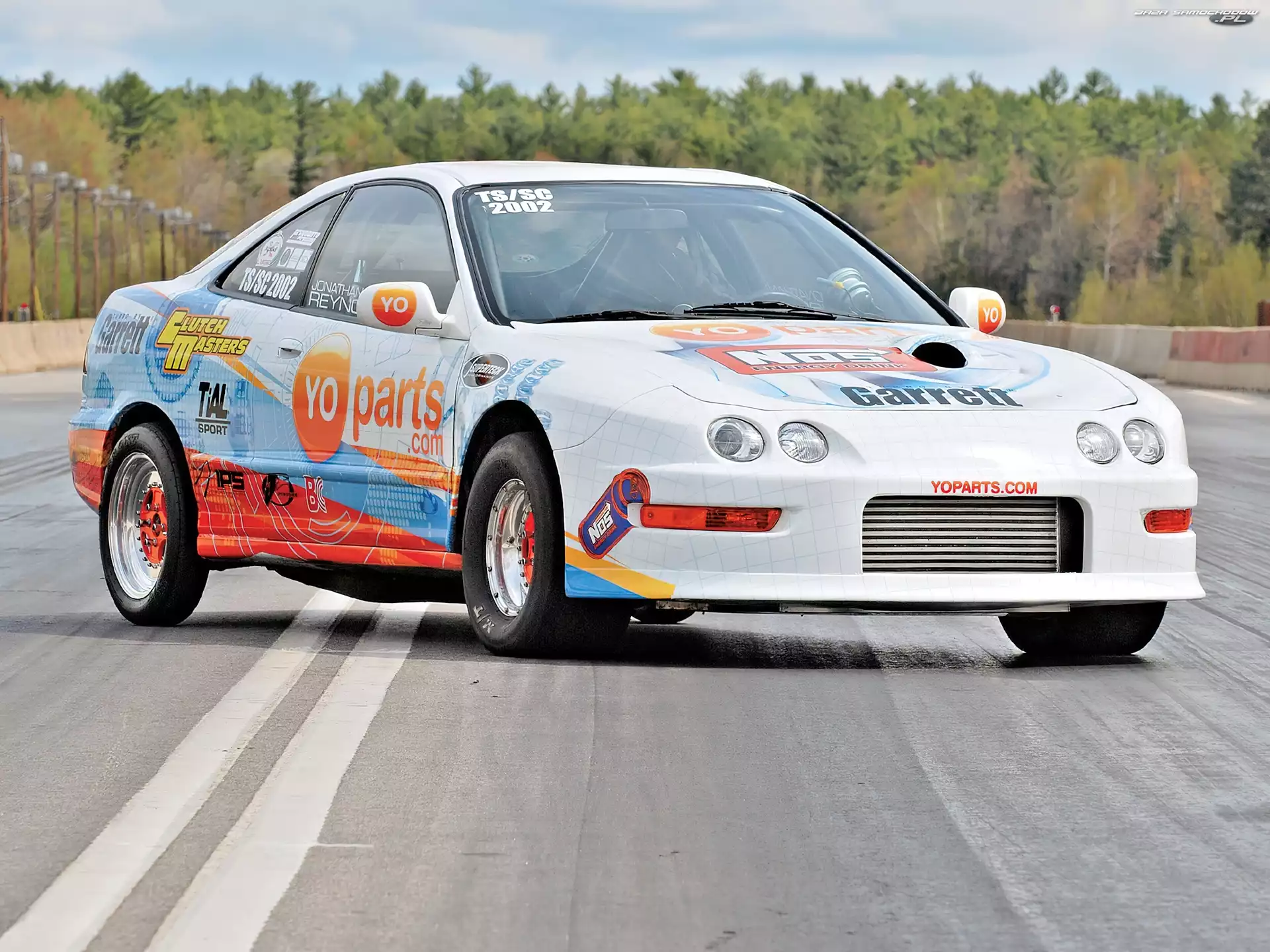 Drag, Acura Integra, Intercooler