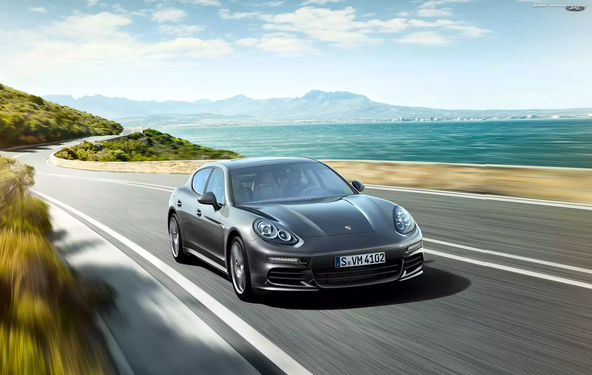 907, Droga, Porsche Panamera Turbo S, 2013-2016