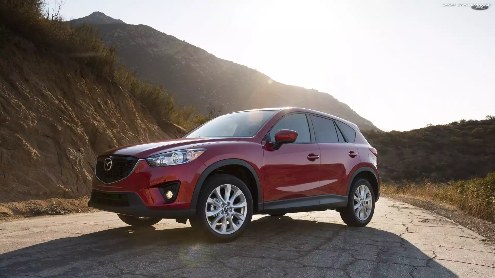 Droga, CX-5, Góry, Mazda