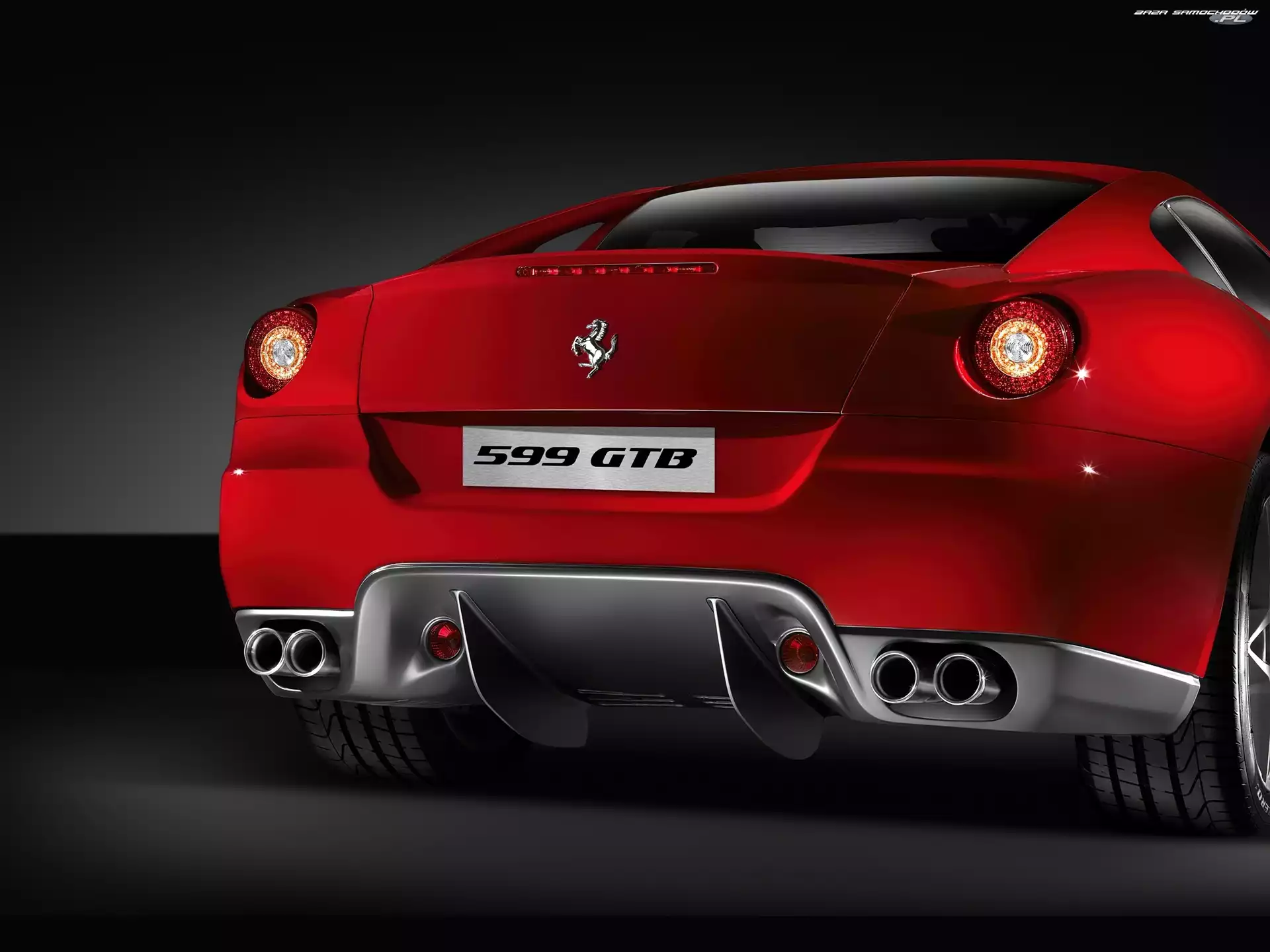 Ferrari 599, Zderzak, Tył, GTB