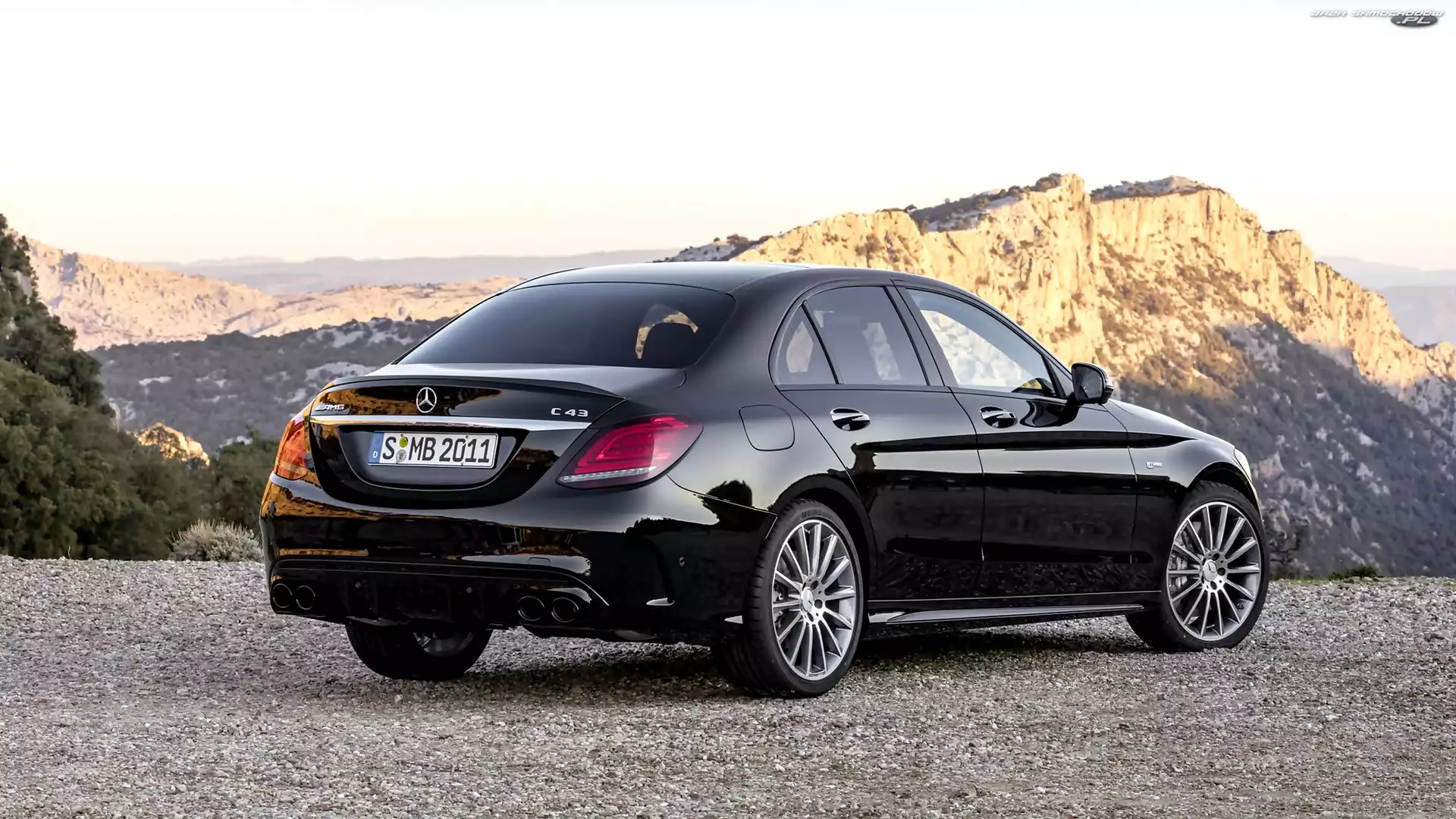 Góry, Mercedes-AMG C43, 4MATIC