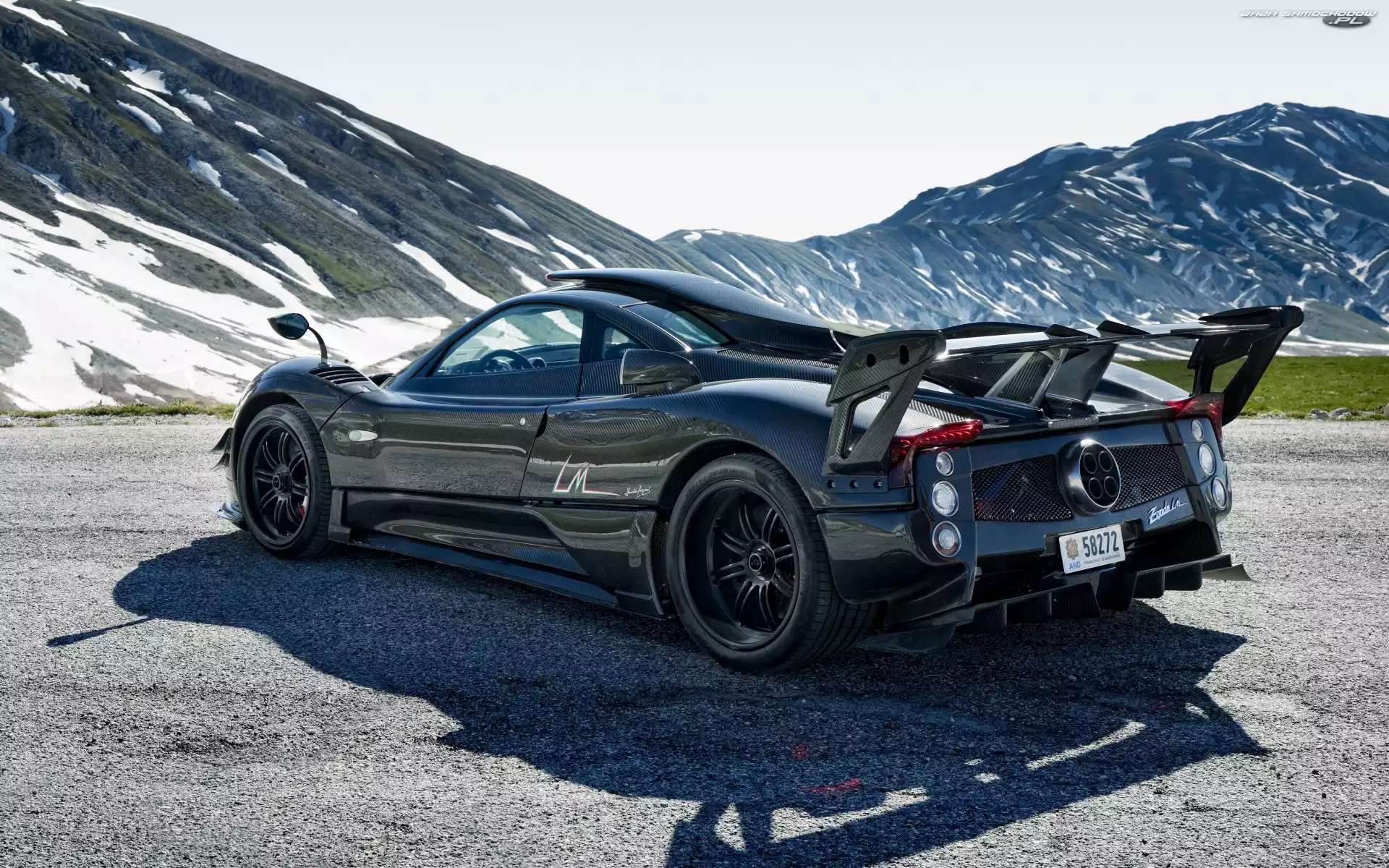 Góry, Pagani Zonda 760 LM, 2014