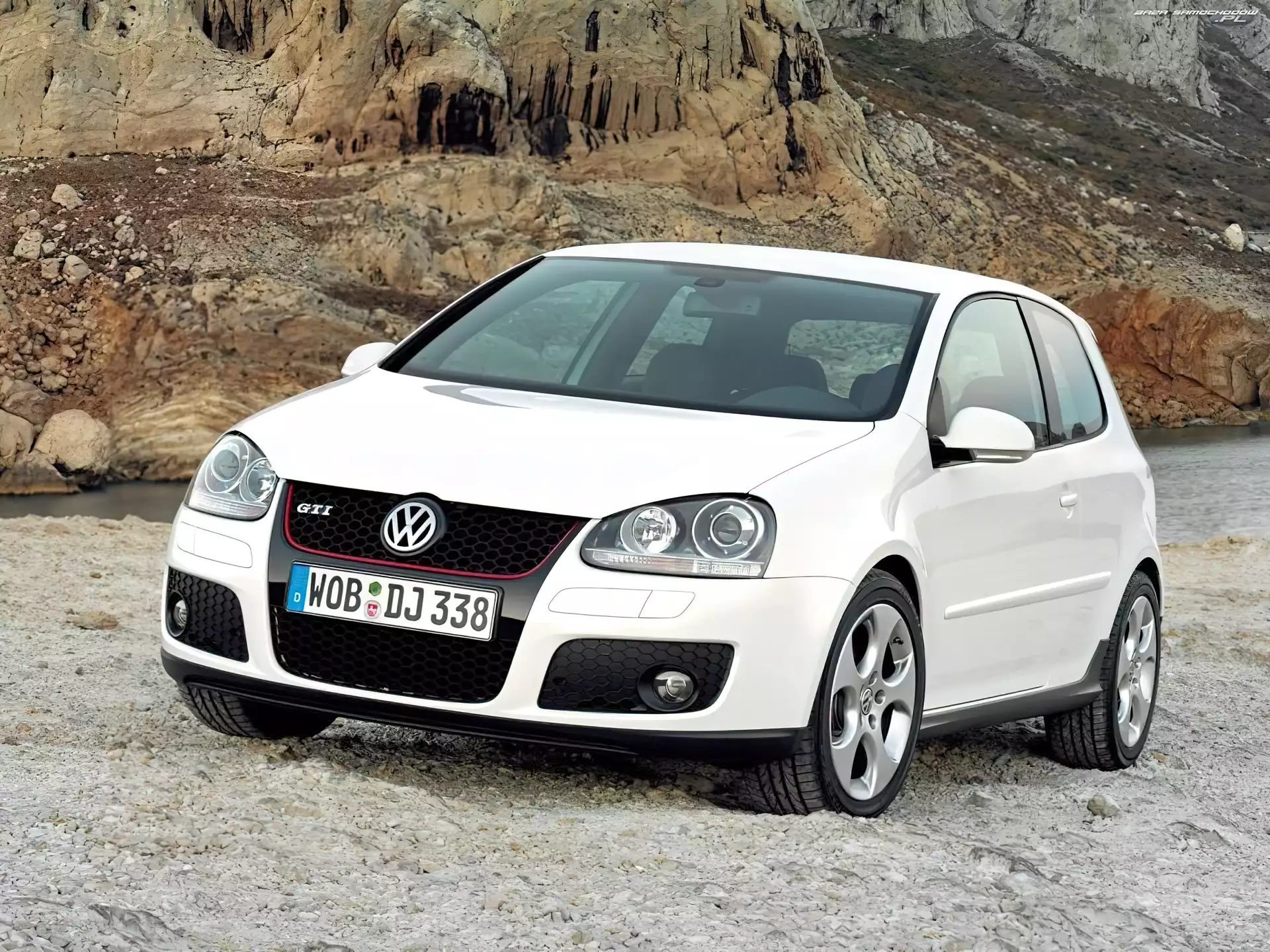 GTI, Volkswagen Golf 5, Biały