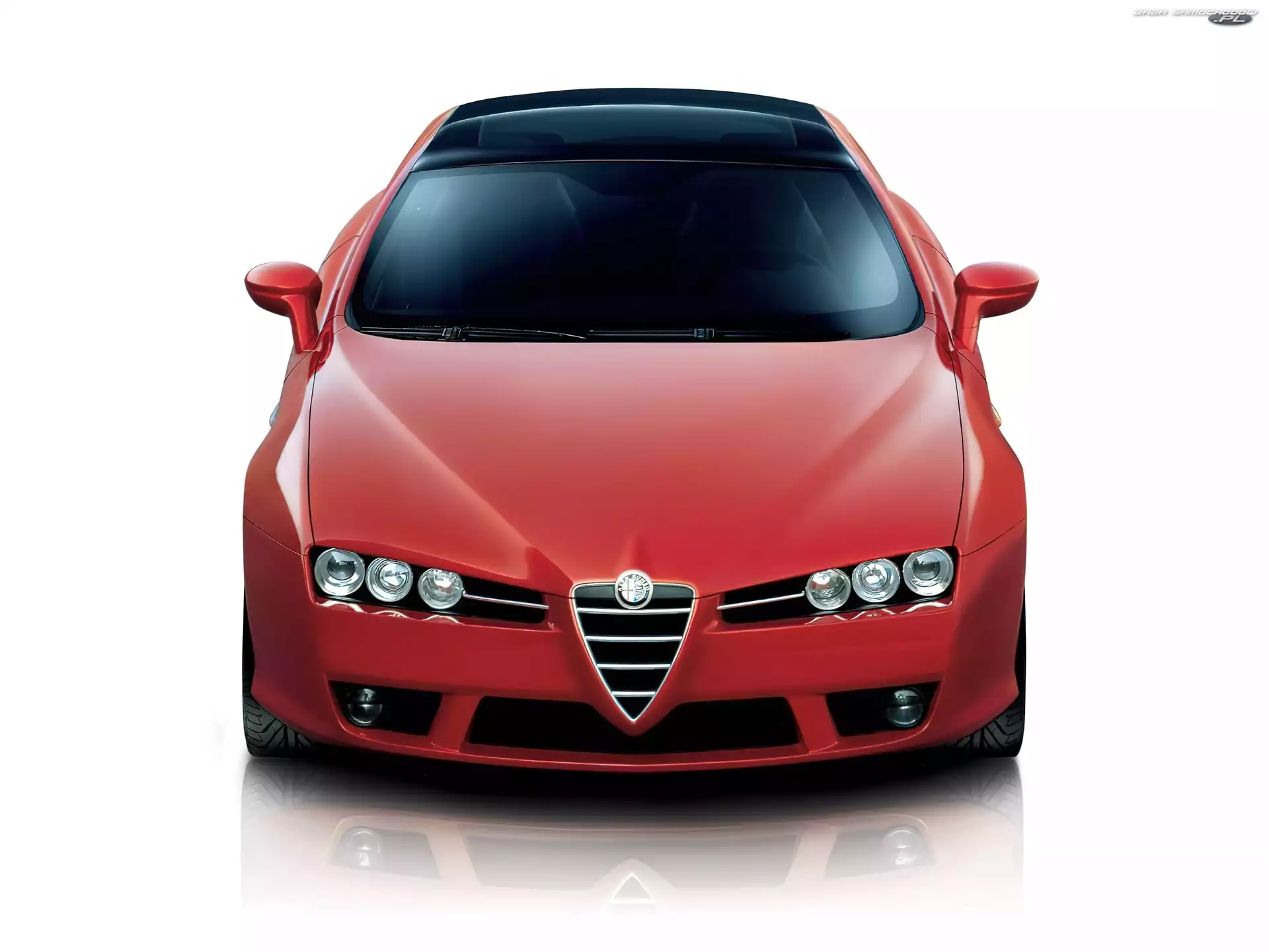 Alfa Romeo Brera, Halogeny, Przednia, Szyba