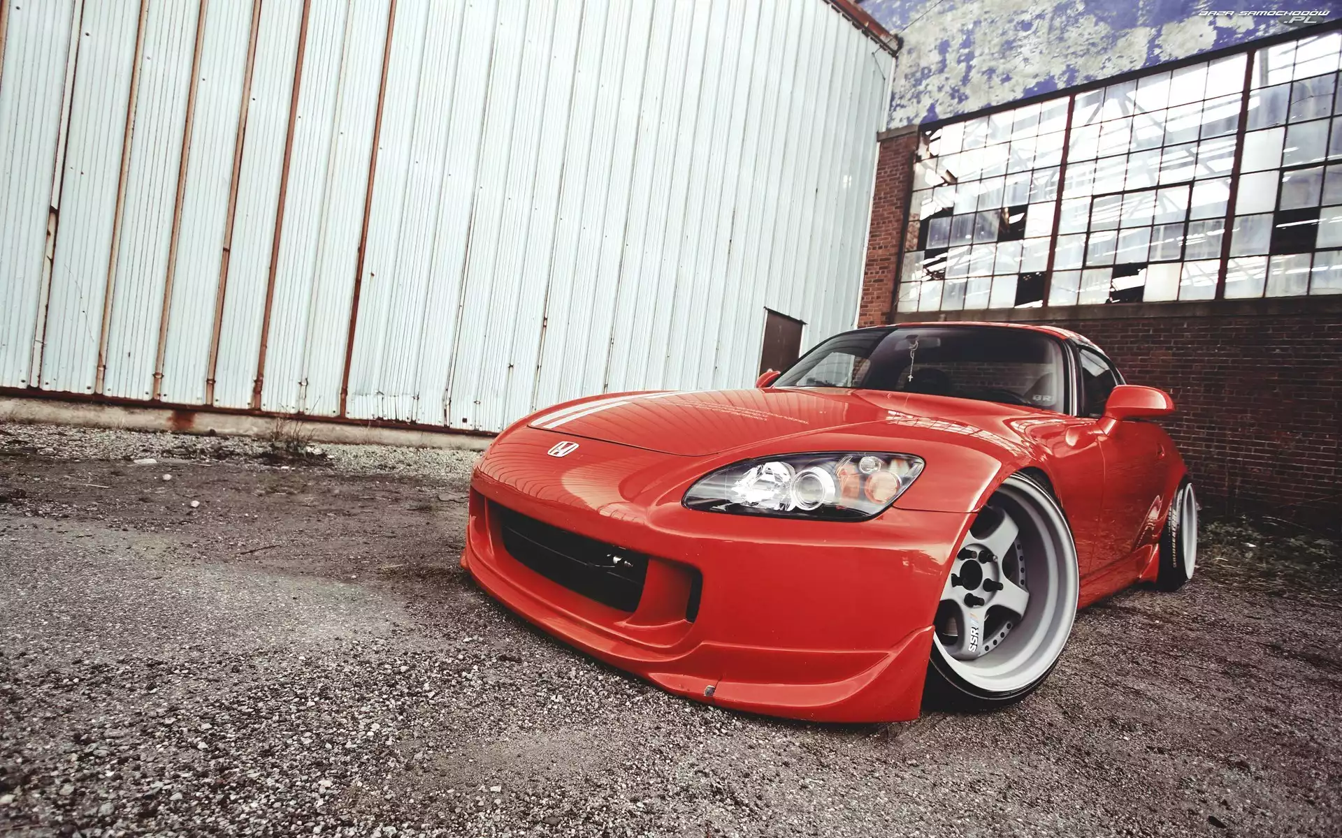 Honda S2000, Samochód, Czerwony