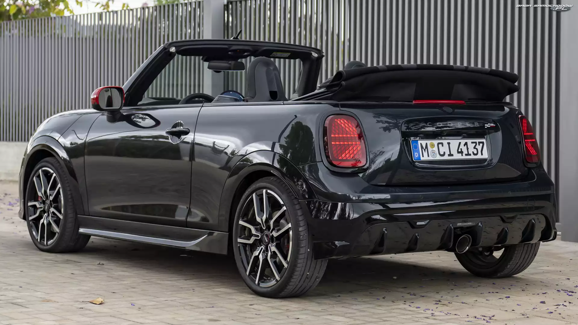 Kabriolet, Czarny, Mini John Cooper Works