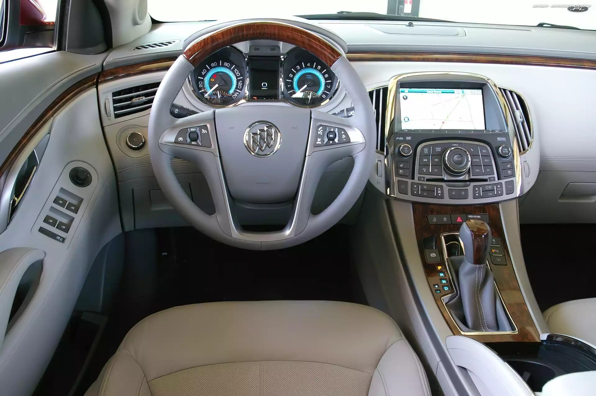 Klimatyzacja, Buick LaCrosse, Nawigacja