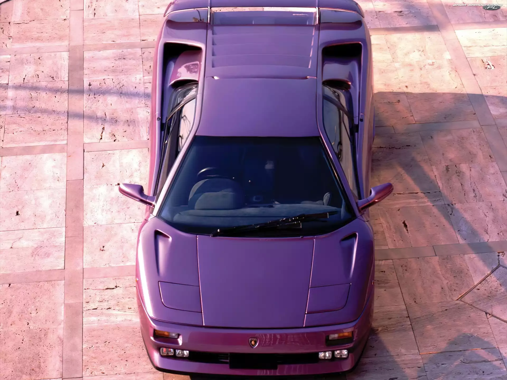 Lampy, Lamborghini Diablo, Podnoszone