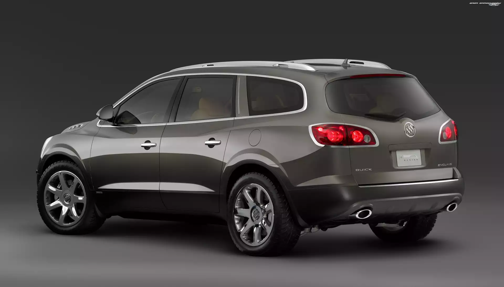 Lampy, Bagażnik, Buick Enclave, Tył