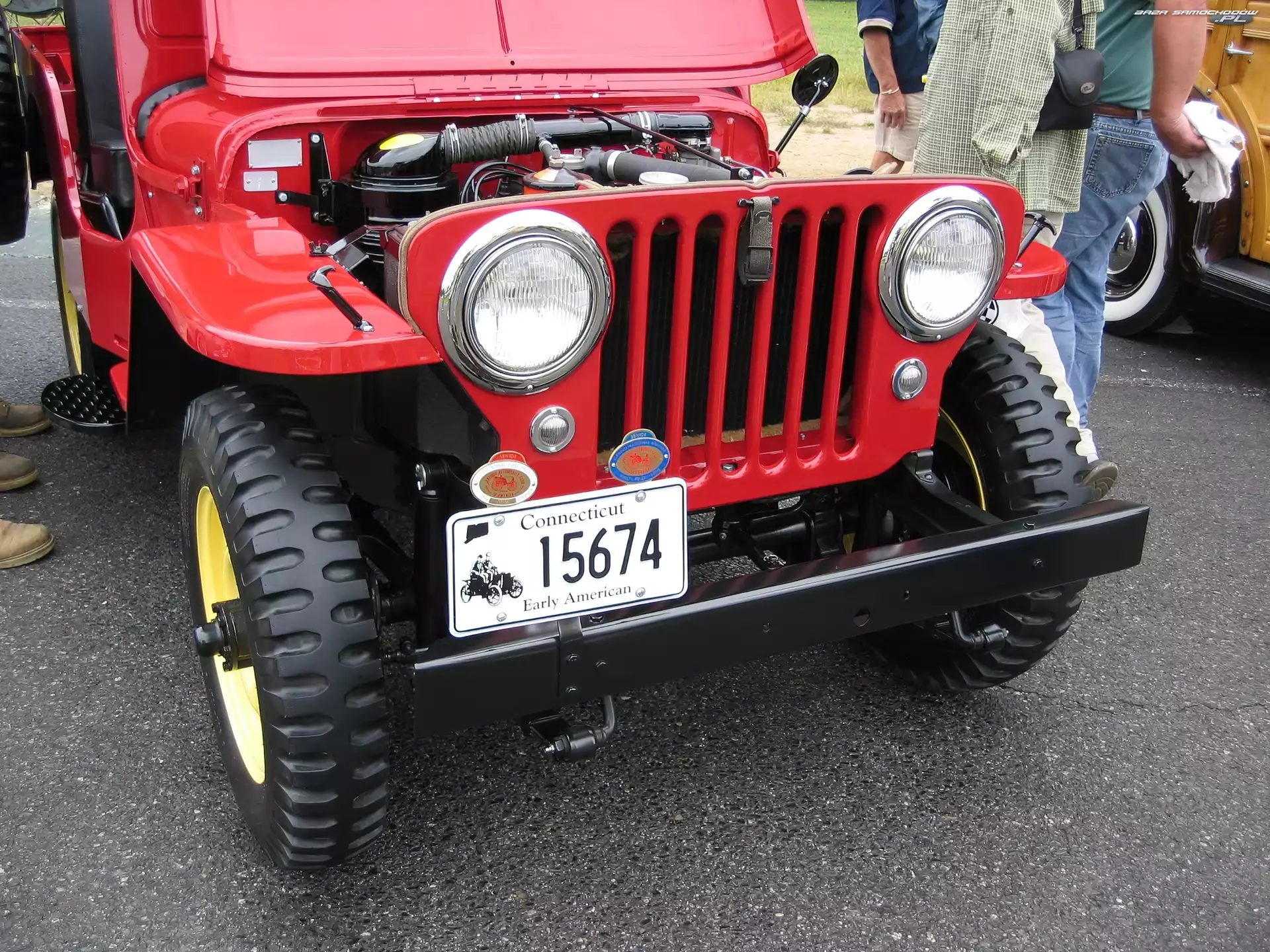 lampy przednie, Willys