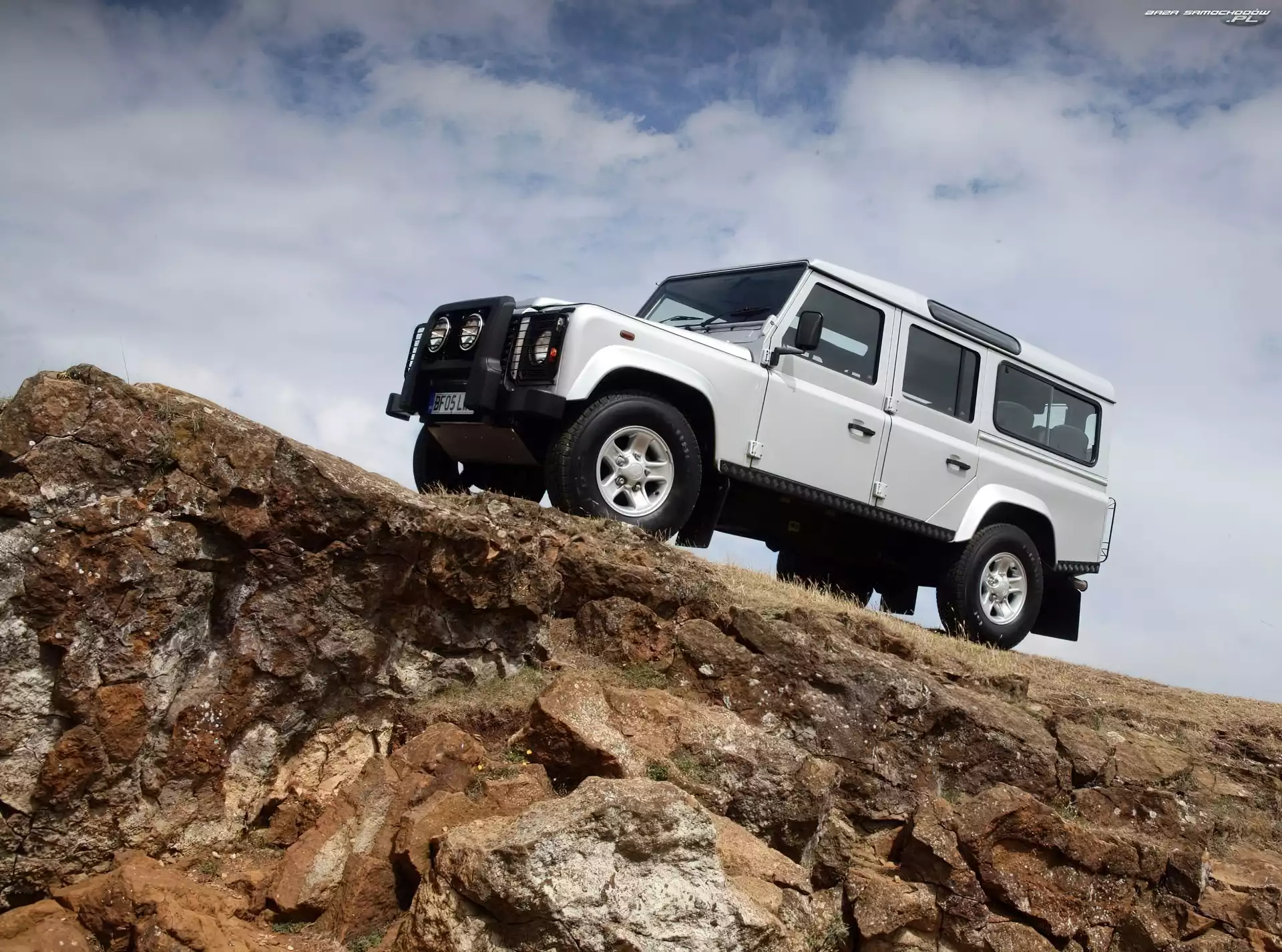 Wspinaczka, Land Rover Deferender