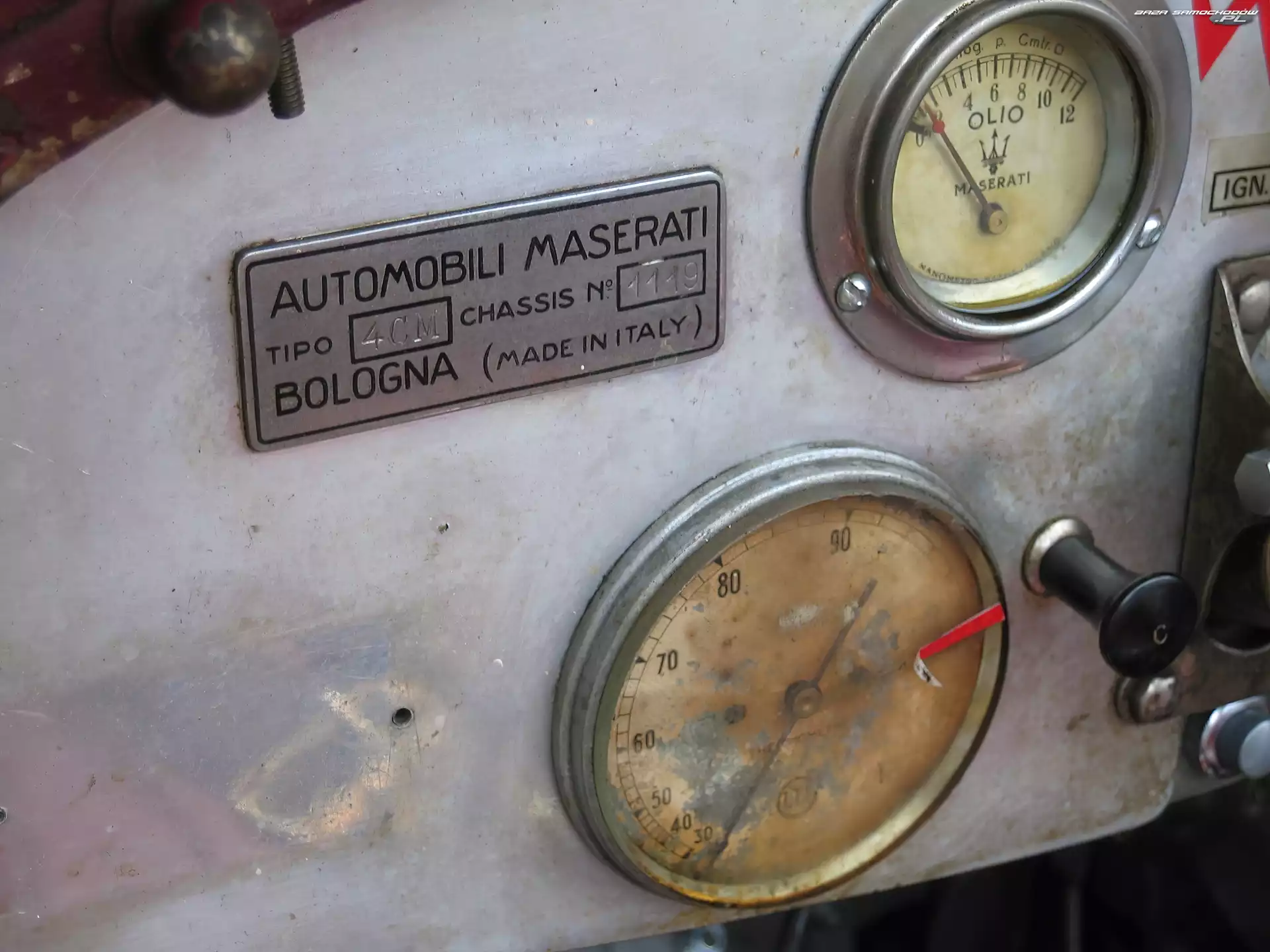 liczniki, Maserati, Samochody Zabytkowe