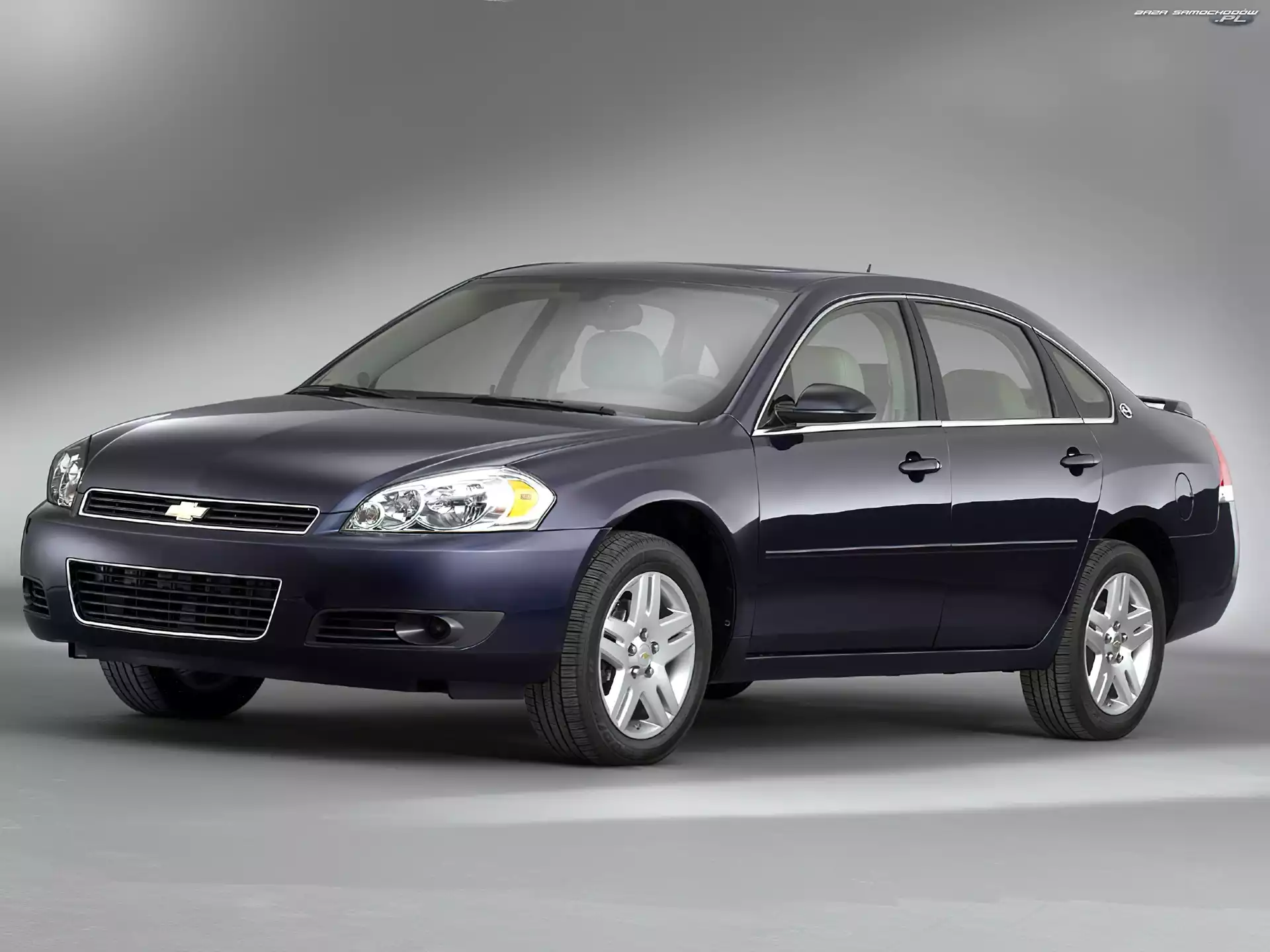 Maska, Granatowy, Chevrolet Impala