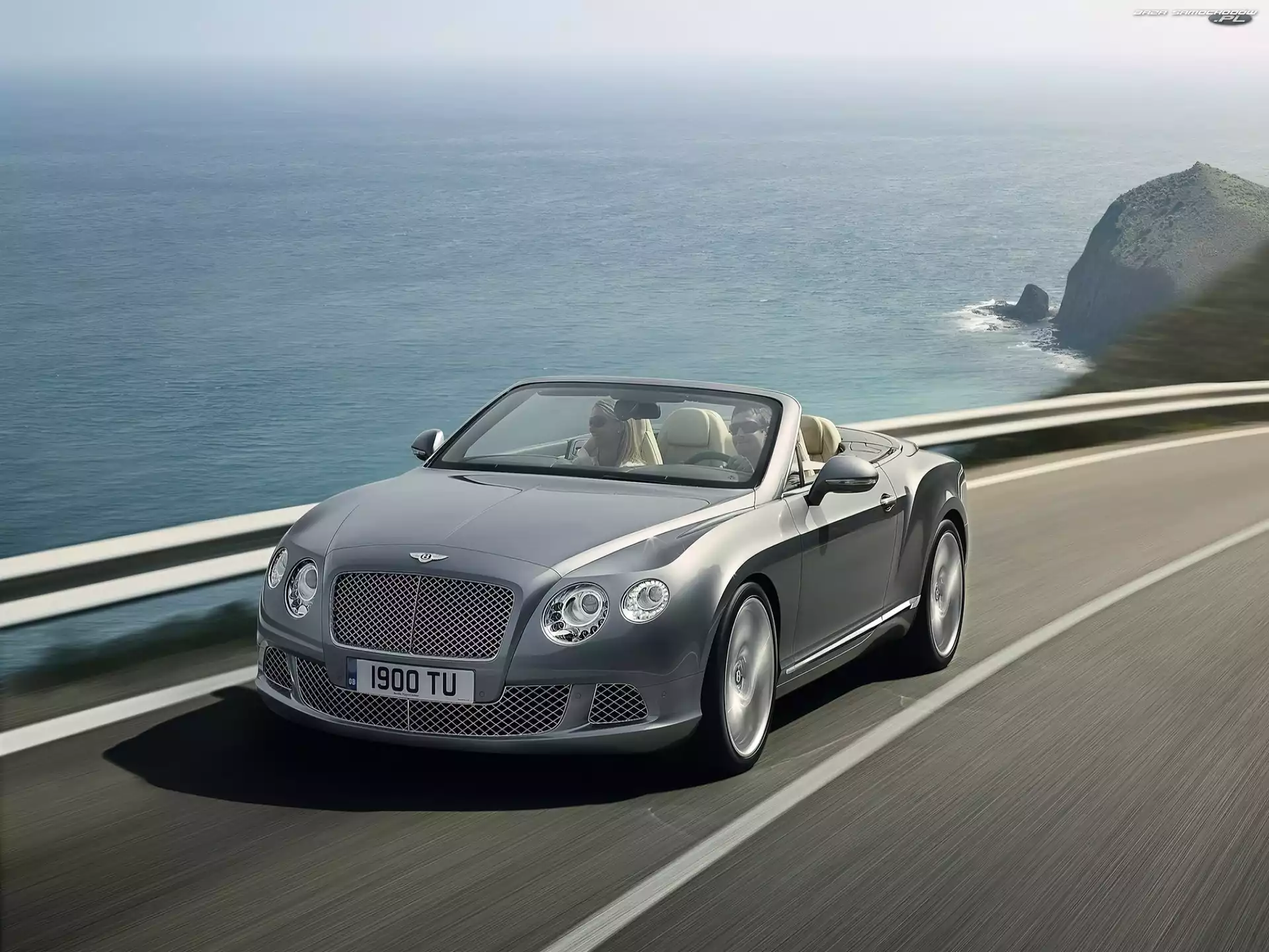 Maska, Przód, Bentley Continental GTC